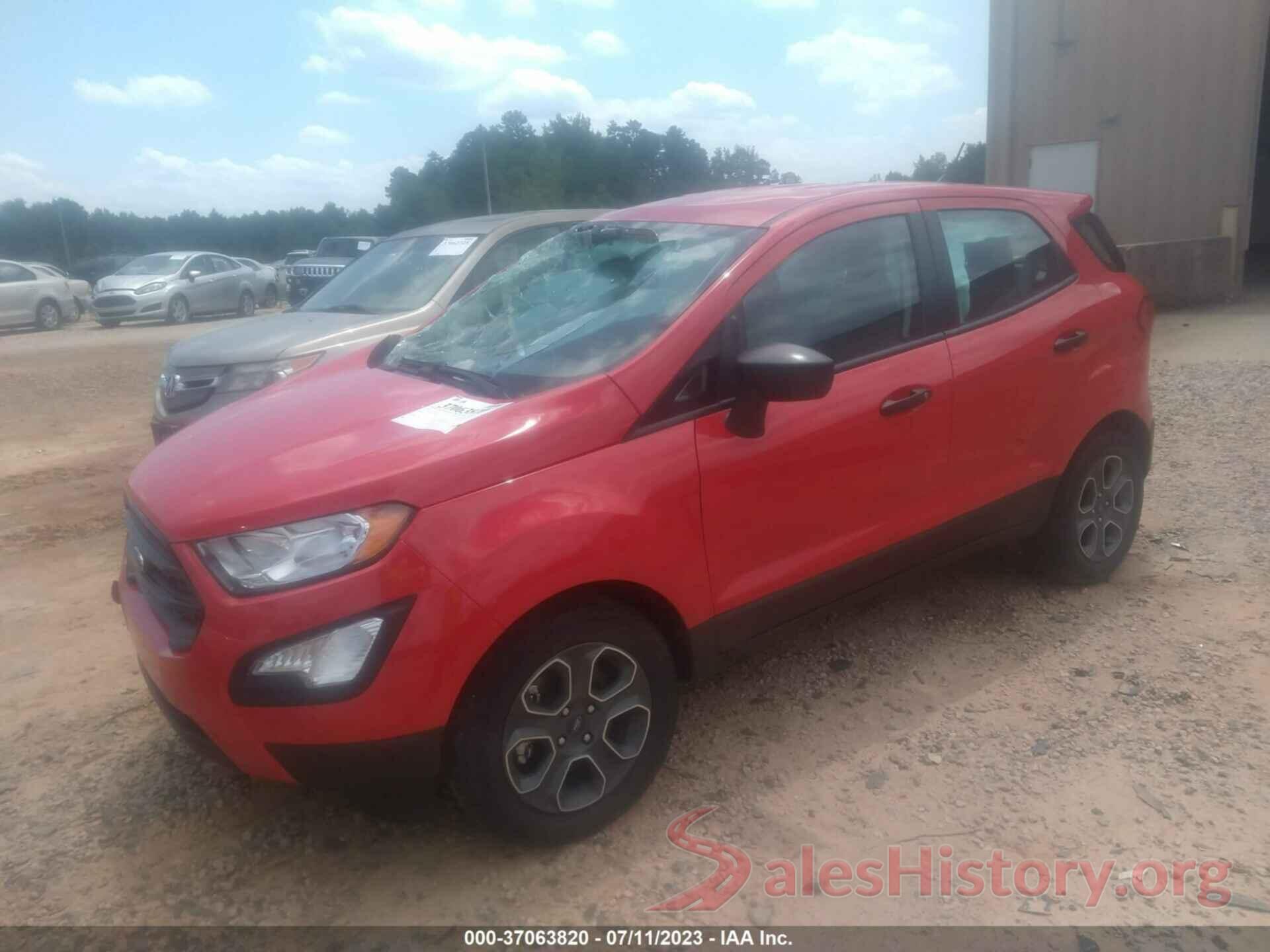 MAJ3S2FE9MC400347 2021 FORD ECOSPORT