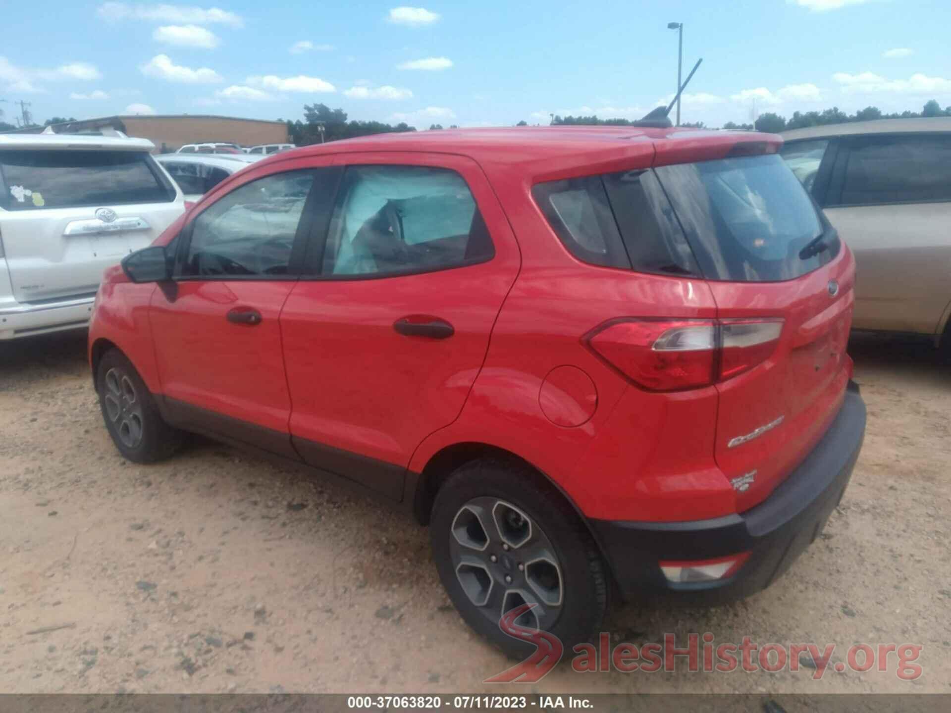 MAJ3S2FE9MC400347 2021 FORD ECOSPORT