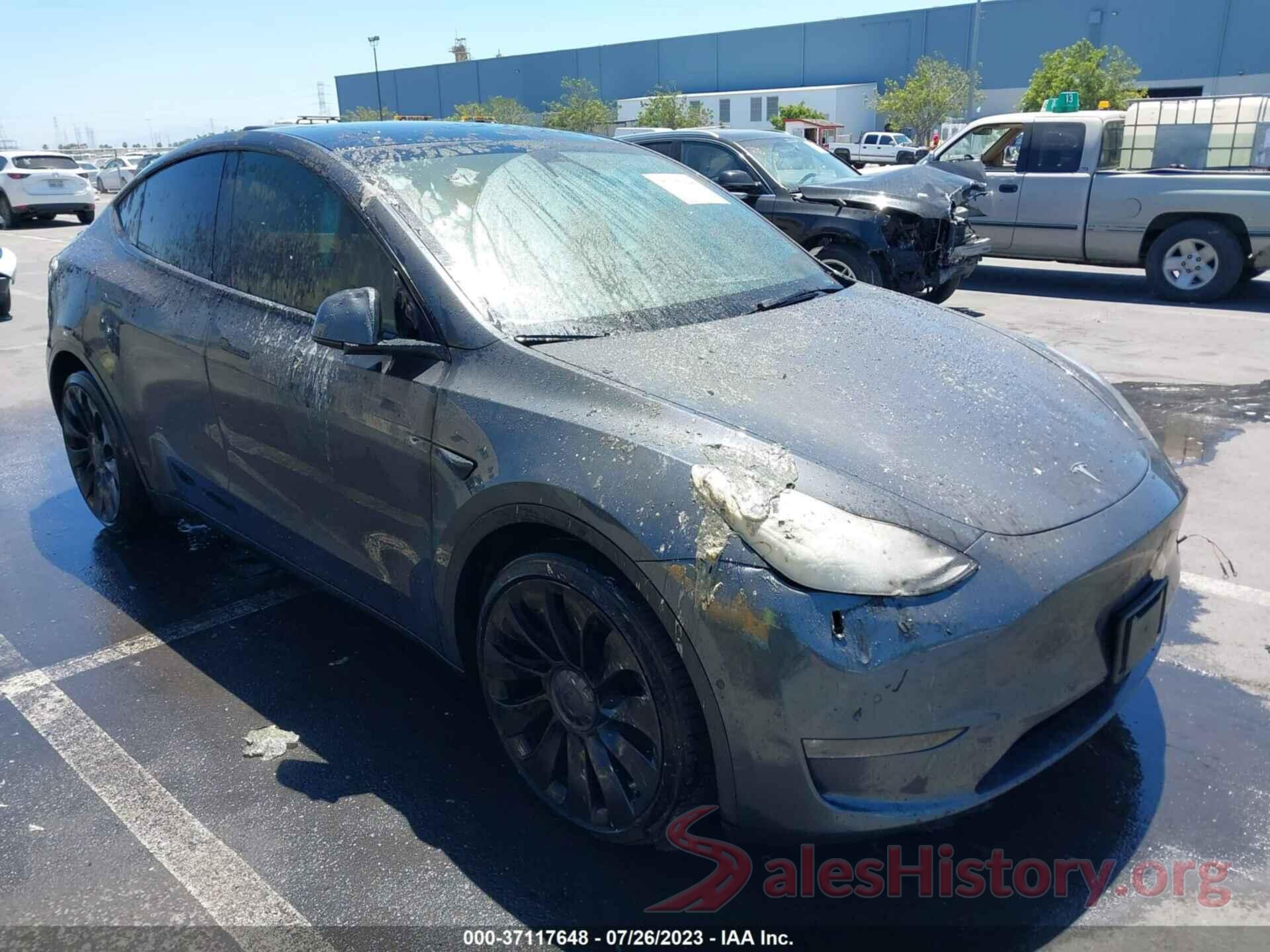 7SAYGDEF1NF347867 2022 TESLA MODEL Y