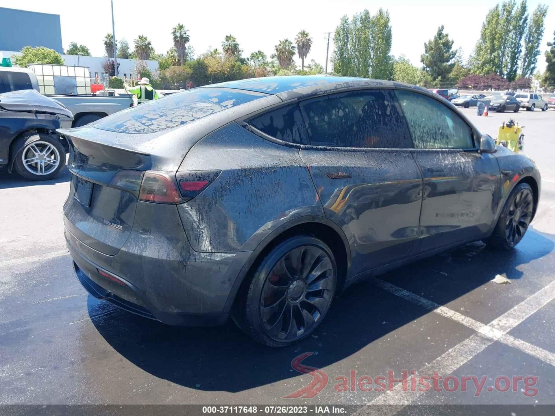 7SAYGDEF1NF347867 2022 TESLA MODEL Y