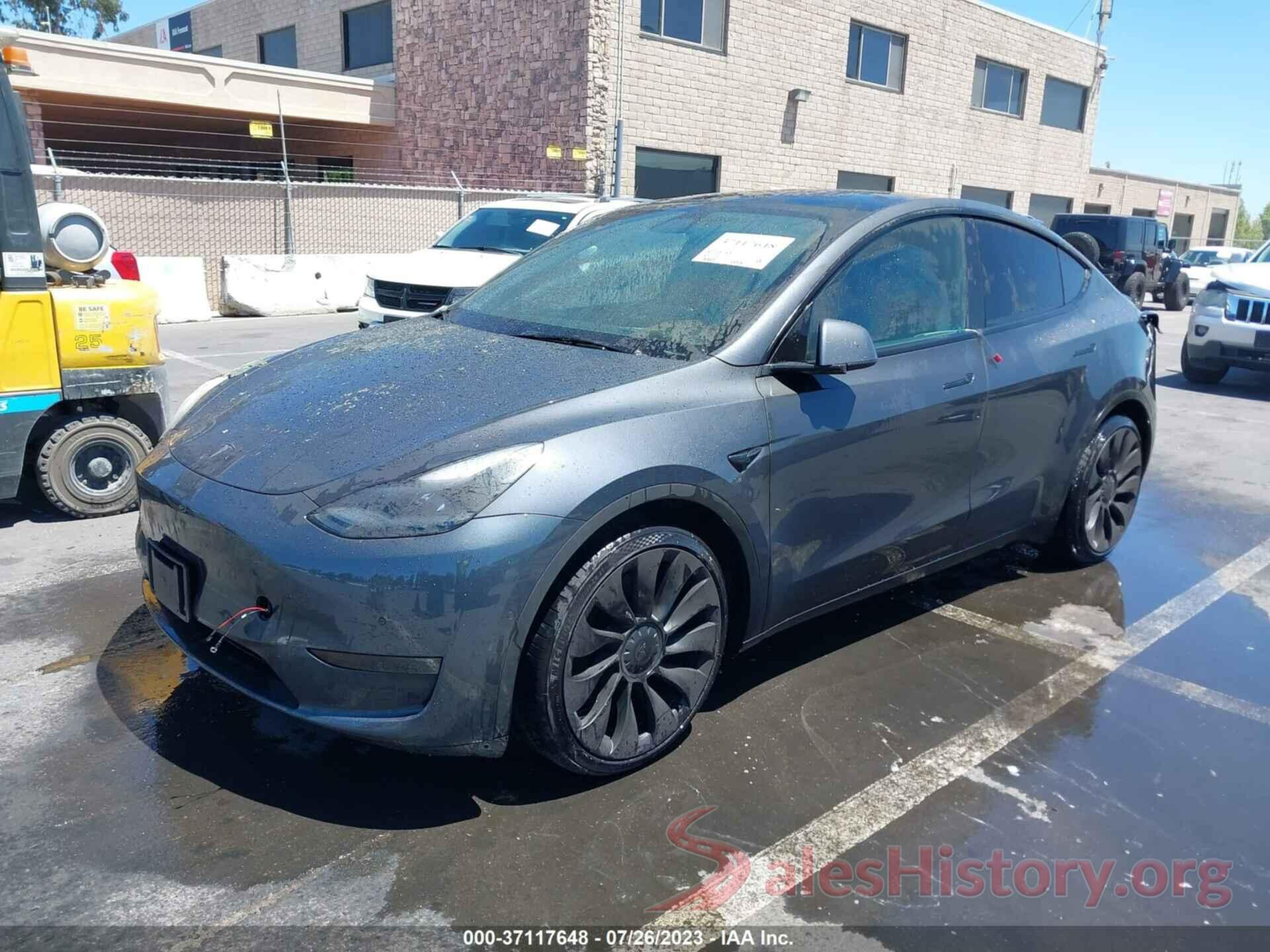 7SAYGDEF1NF347867 2022 TESLA MODEL Y