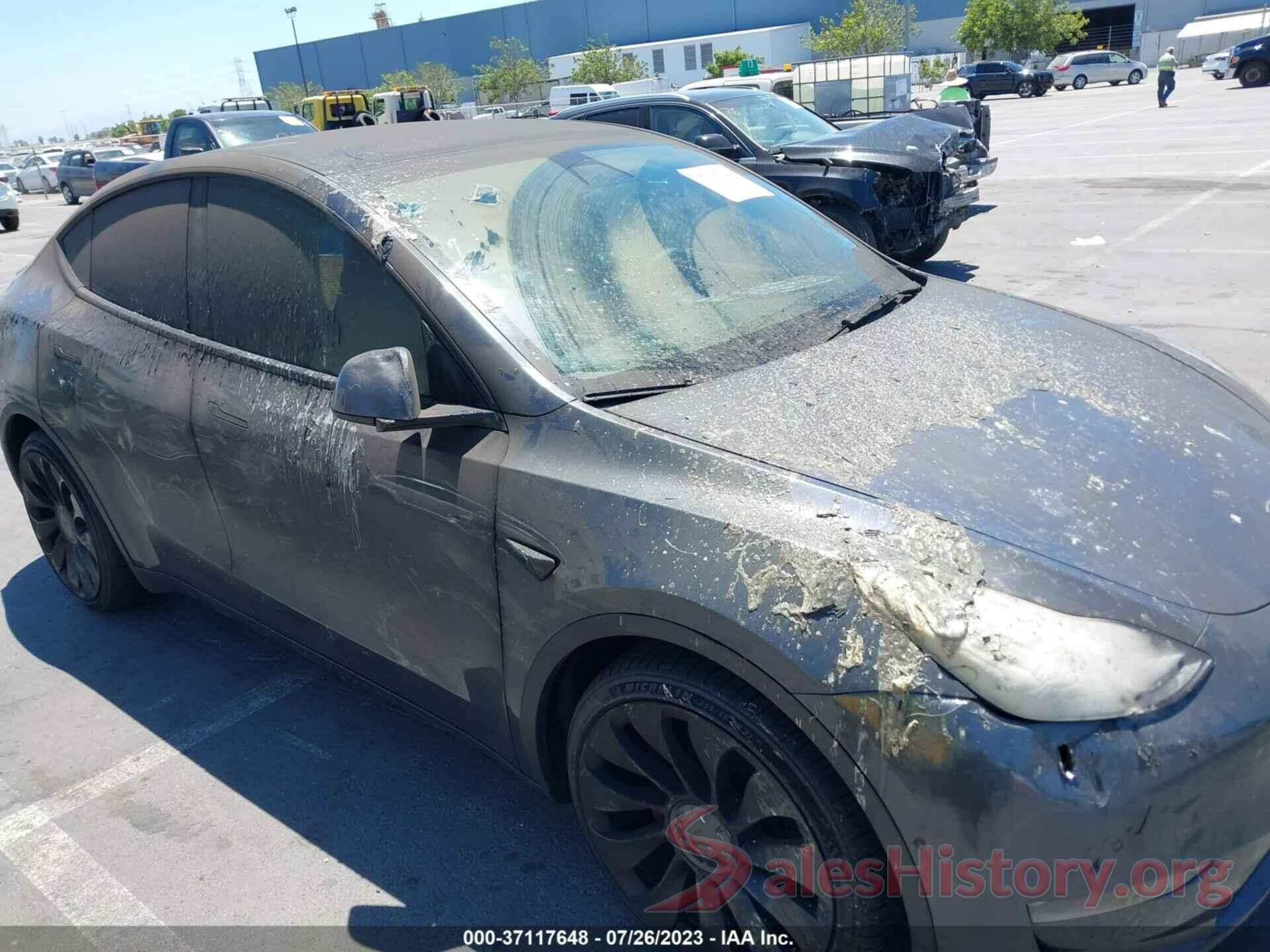 7SAYGDEF1NF347867 2022 TESLA MODEL Y