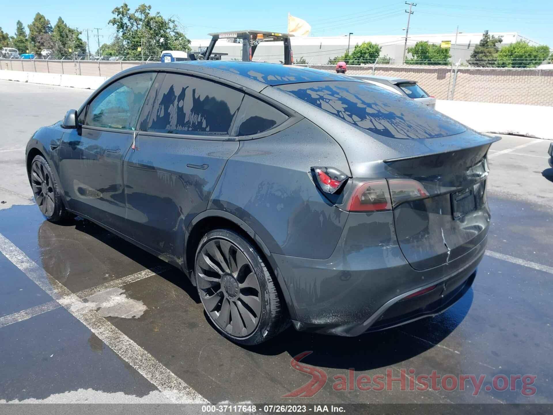 7SAYGDEF1NF347867 2022 TESLA MODEL Y