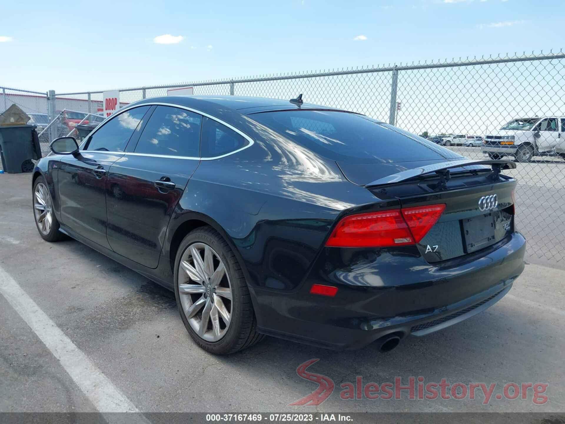 WAU2GAFC2CN176581 2012 AUDI A7