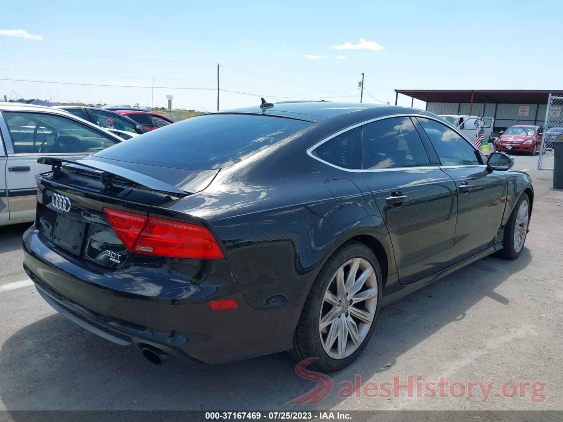 WAU2GAFC2CN176581 2012 AUDI A7