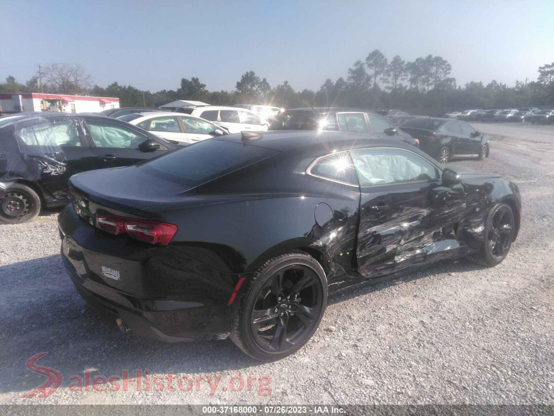 2023 CHEVROLET CAMARO VIN 1G1FB1RX2P0148812, rear driver side