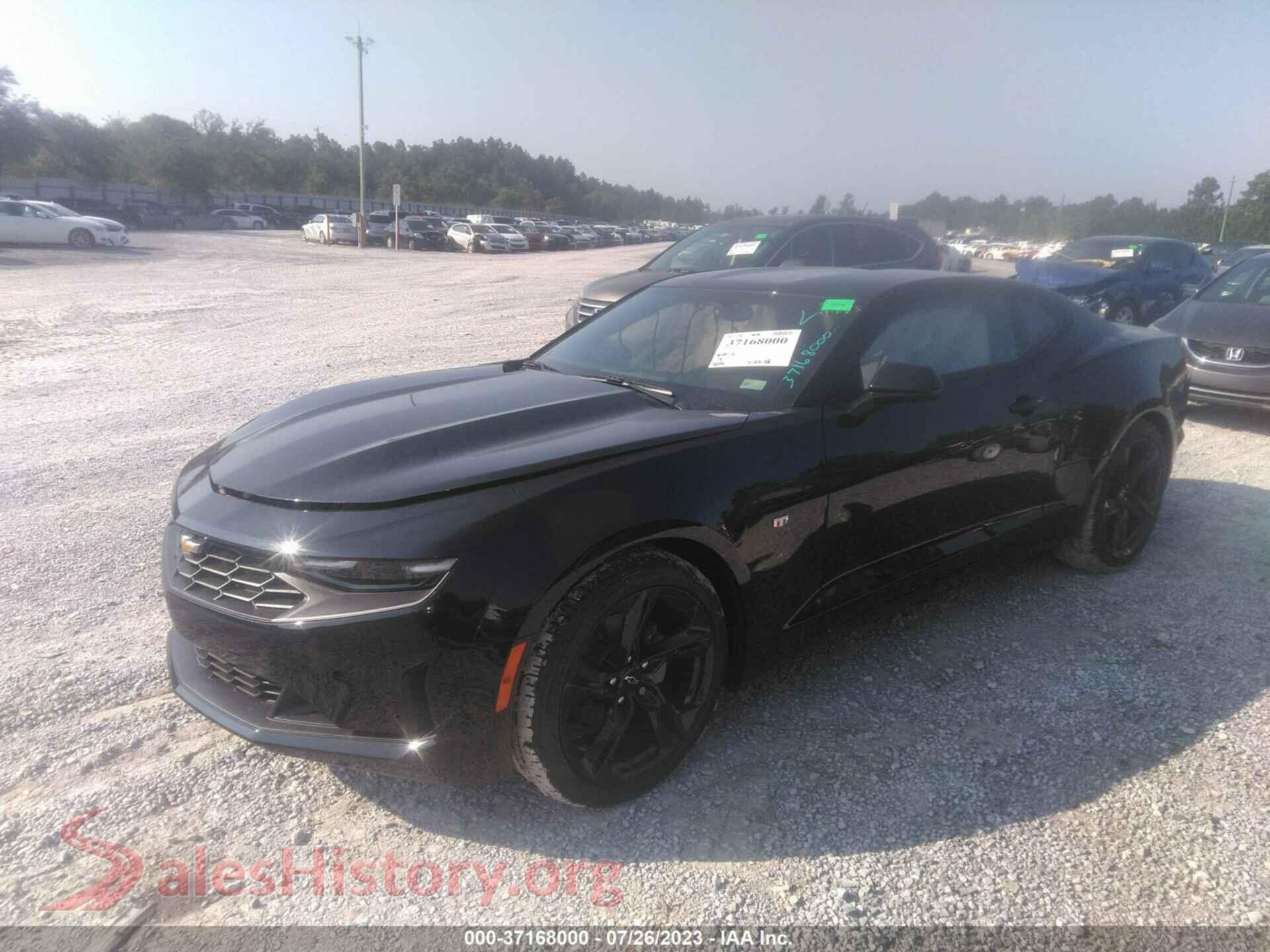 2023 CHEVROLET CAMARO VIN 1G1FB1RX2P0148812, front view