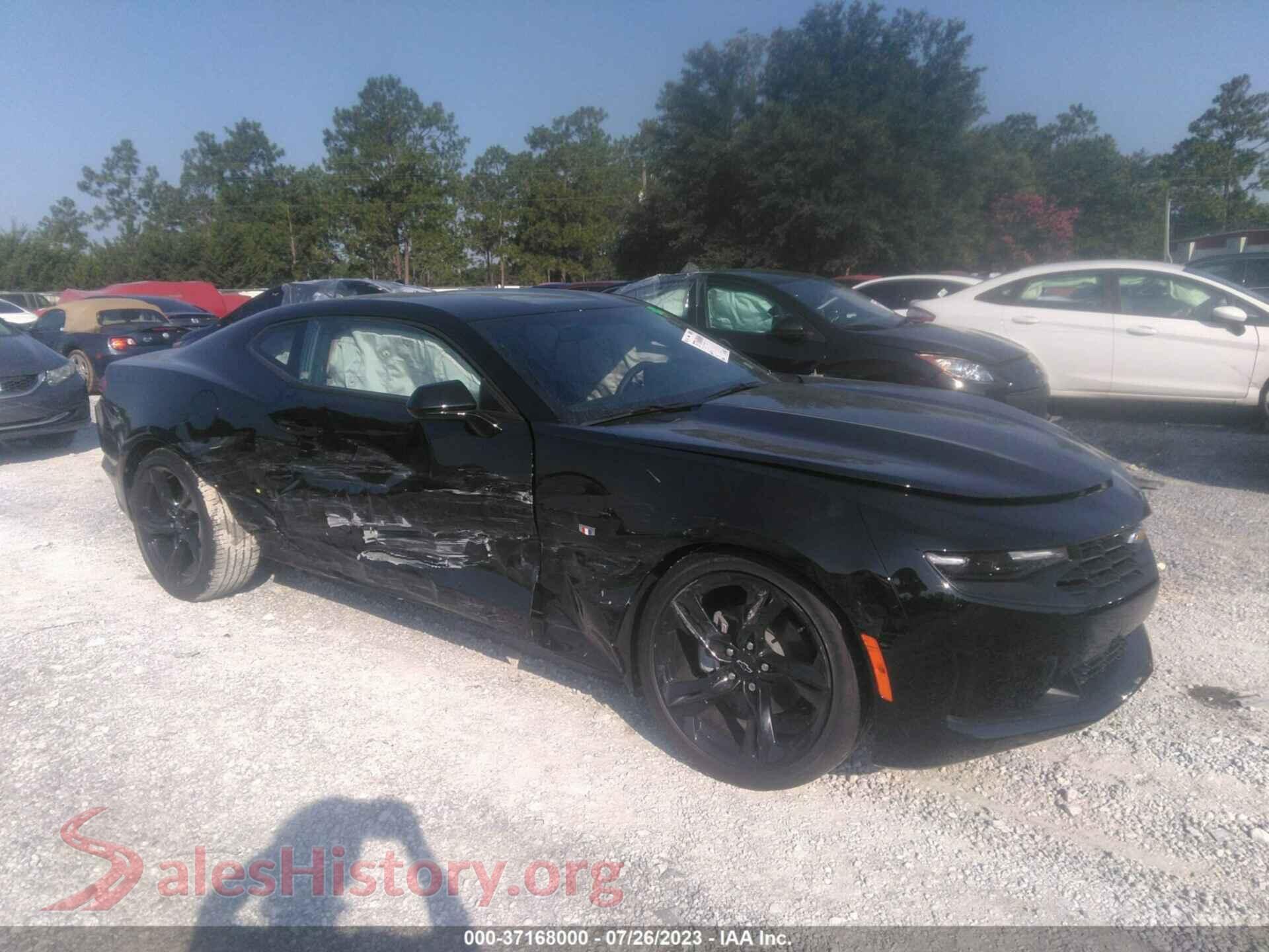 2023 CHEVROLET CAMARO VIN 1G1FB1RX2P0148812, auction photo