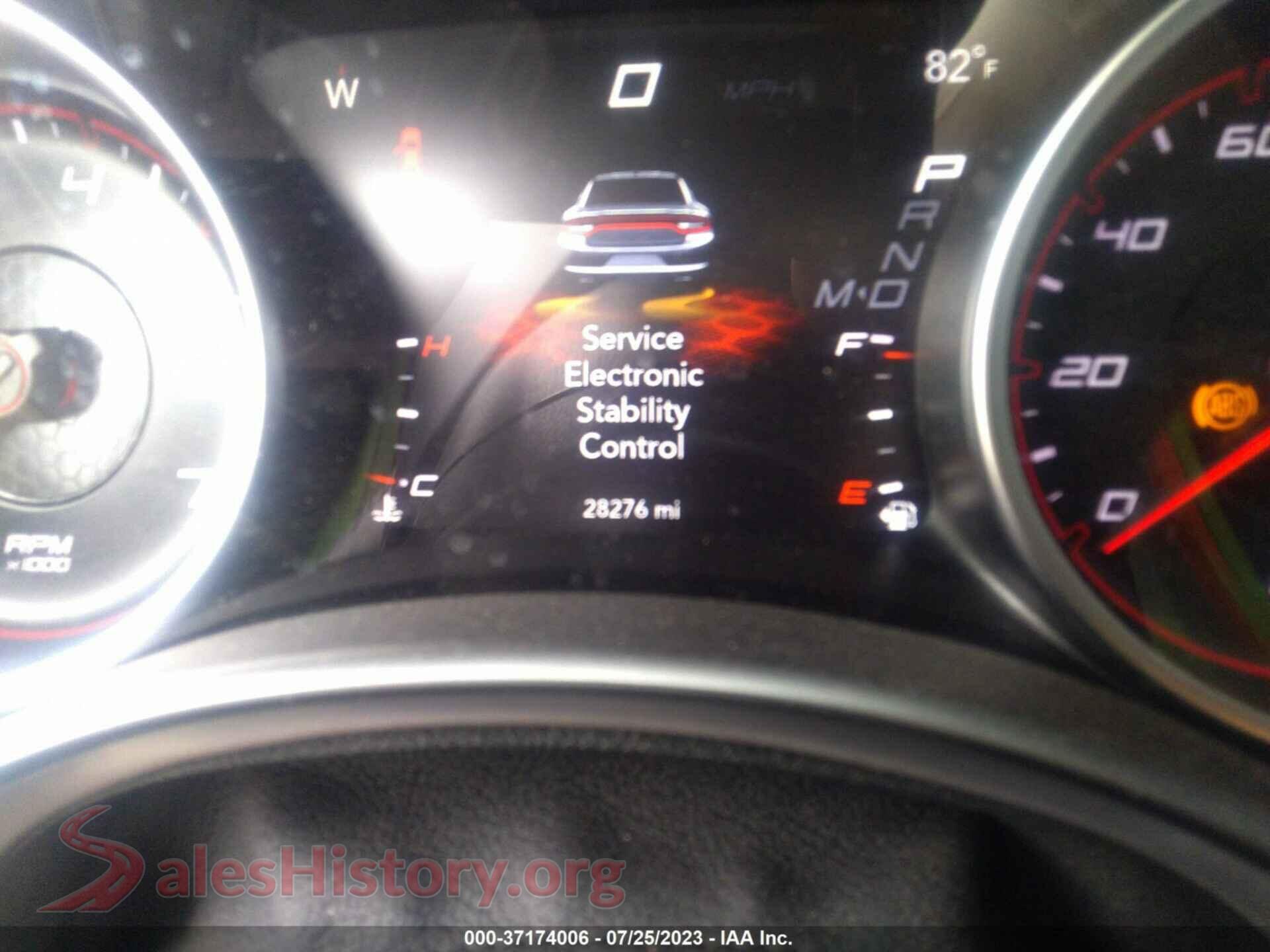 2019 DODGE CHARGER VIN 2C3CDXBG2KH564417, auction photo 15