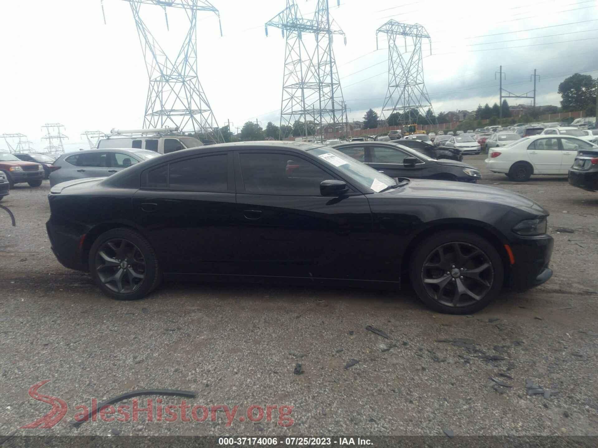 2019 DODGE CHARGER VIN 2C3CDXBG2KH564417, auction photo 13