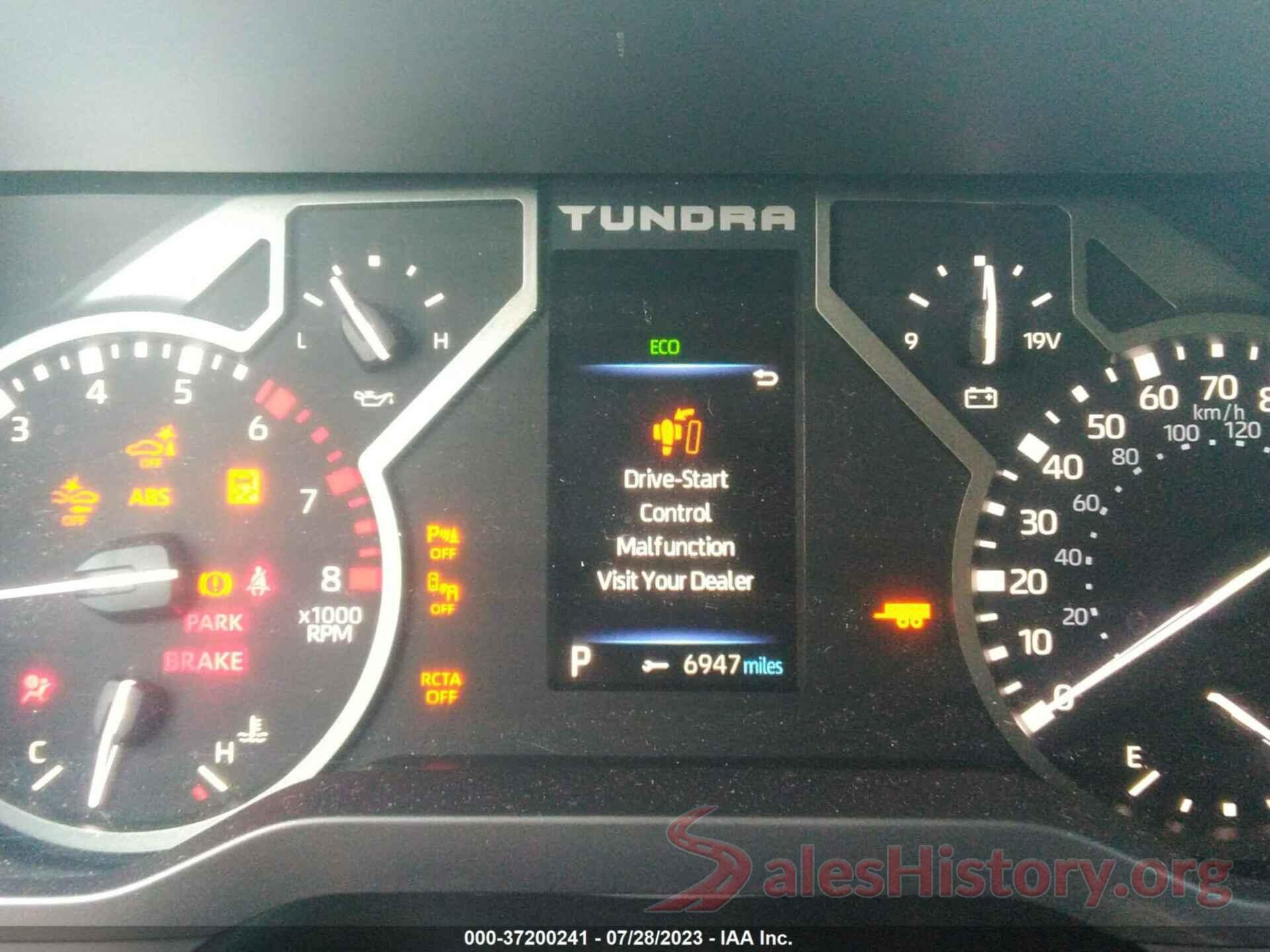 5TFJA5DA6NX016476 2022 TOYOTA TUNDRA