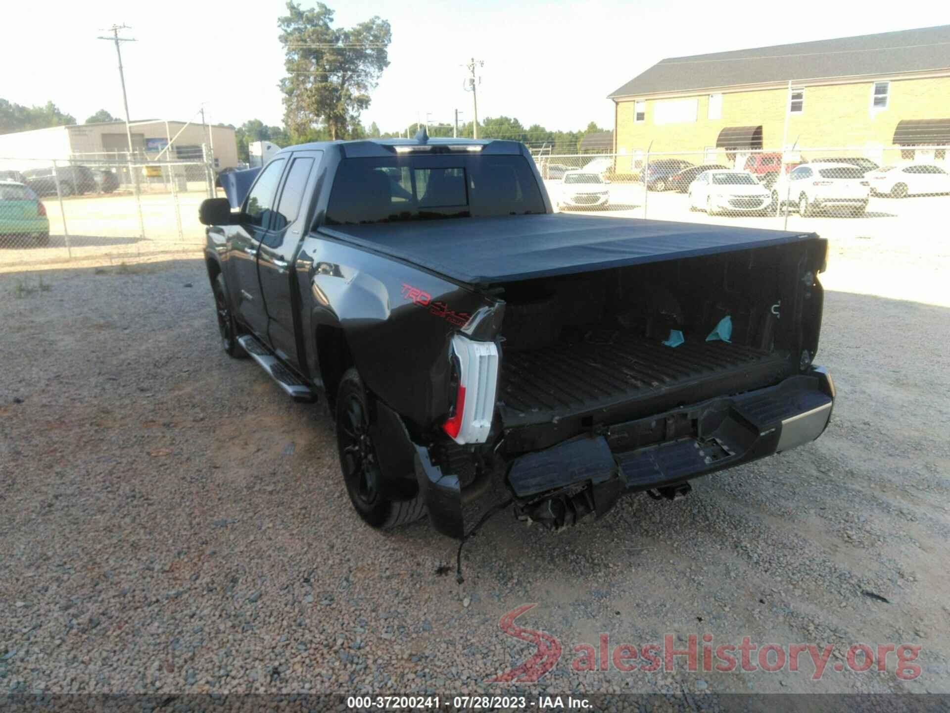 5TFJA5DA6NX016476 2022 TOYOTA TUNDRA