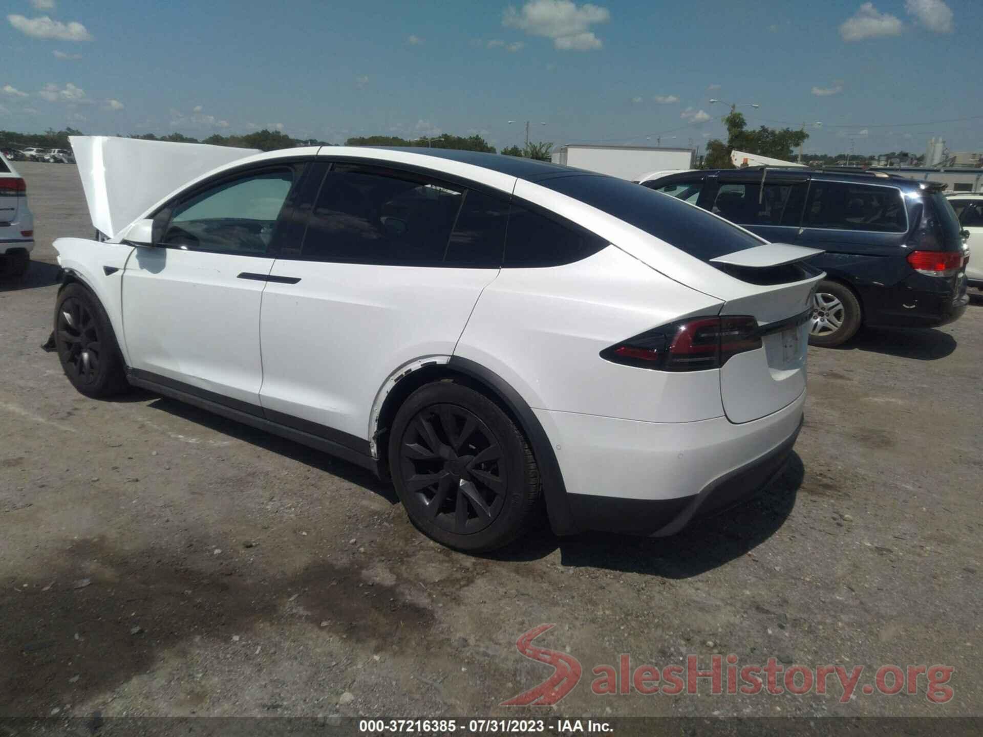 7SAXCBE64NF354940 2022 TESLA MODEL X