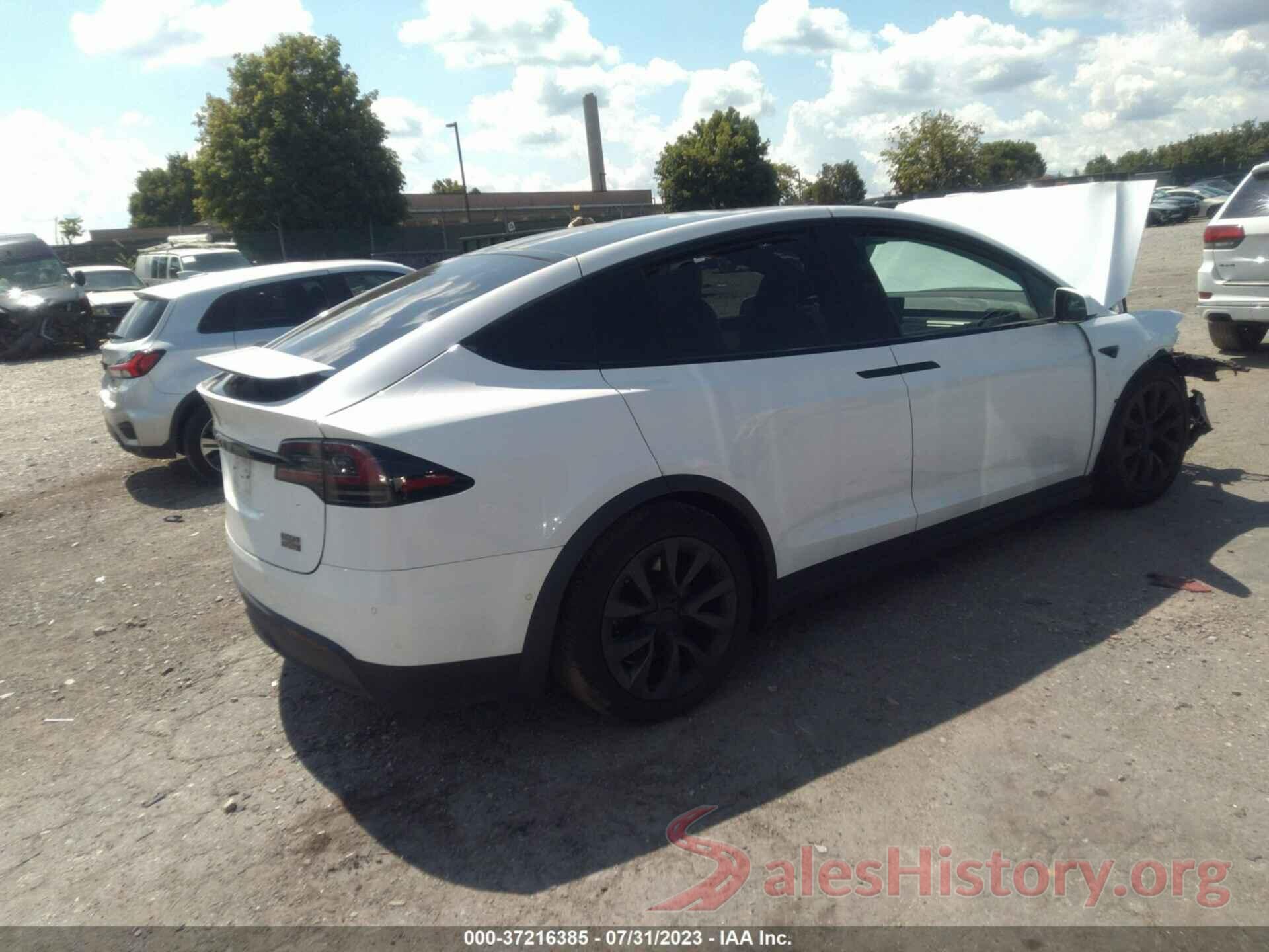 7SAXCBE64NF354940 2022 TESLA MODEL X