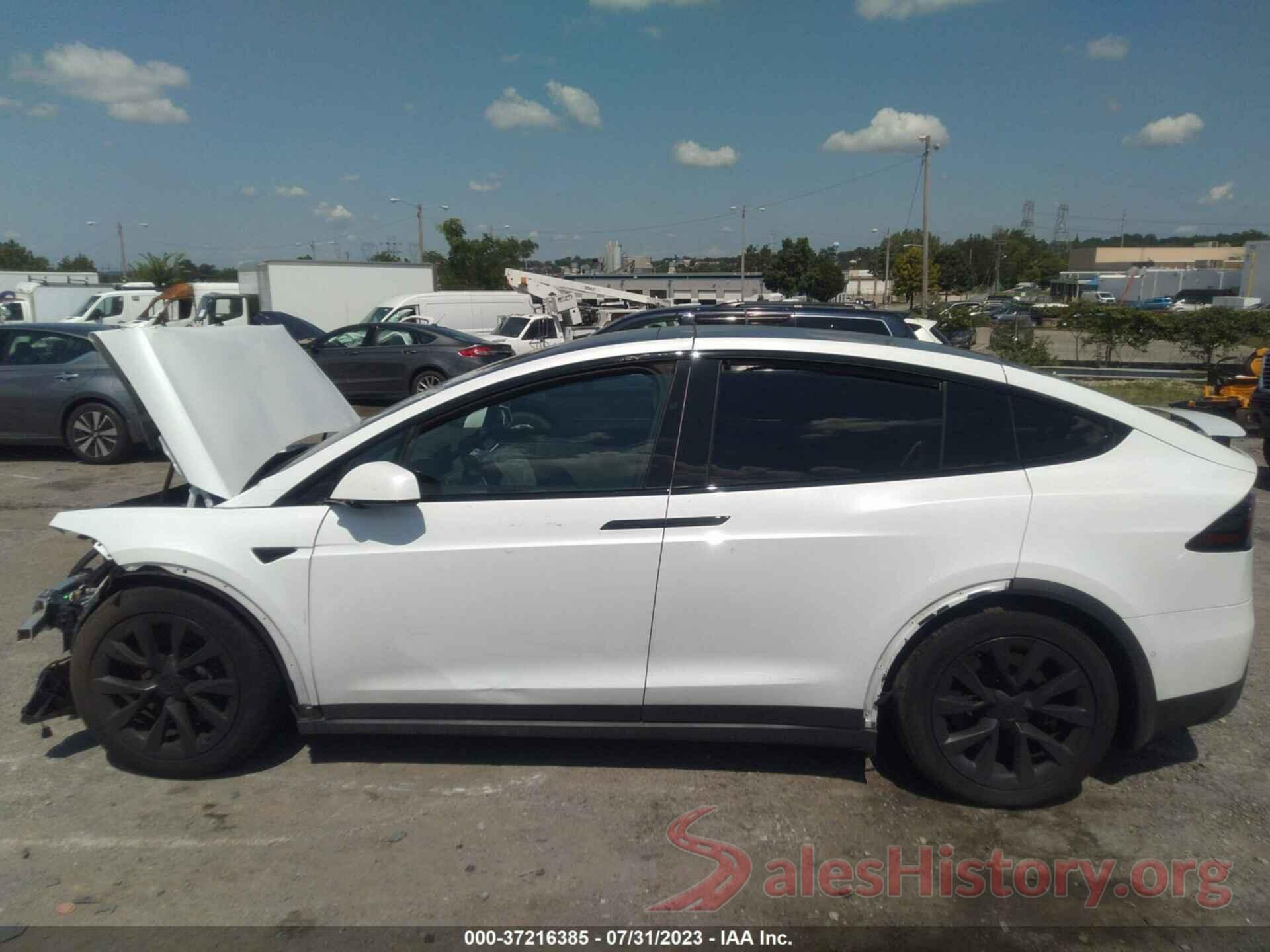 7SAXCBE64NF354940 2022 TESLA MODEL X