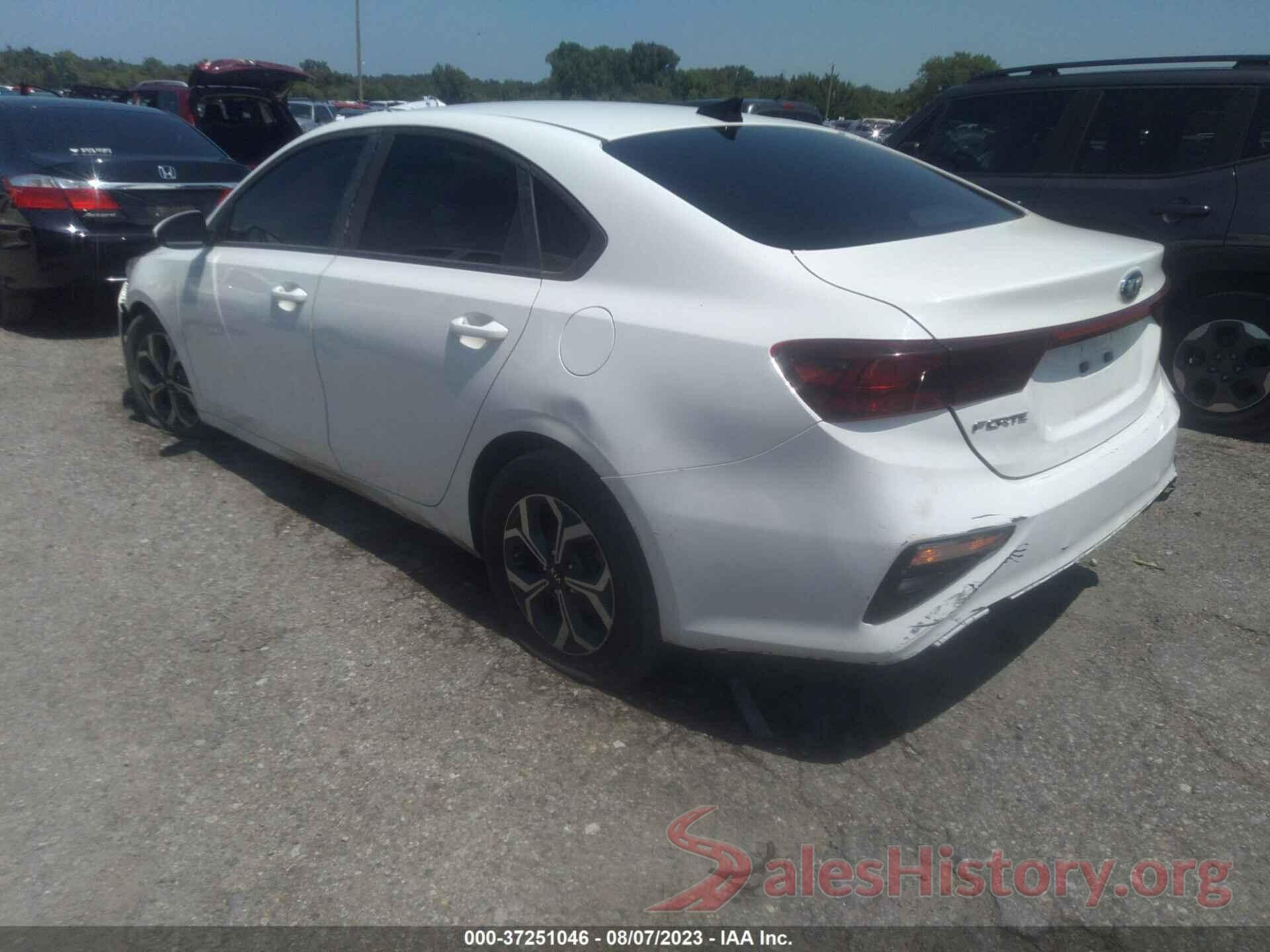 3KPF24AD7LE240803 2020 KIA FORTE