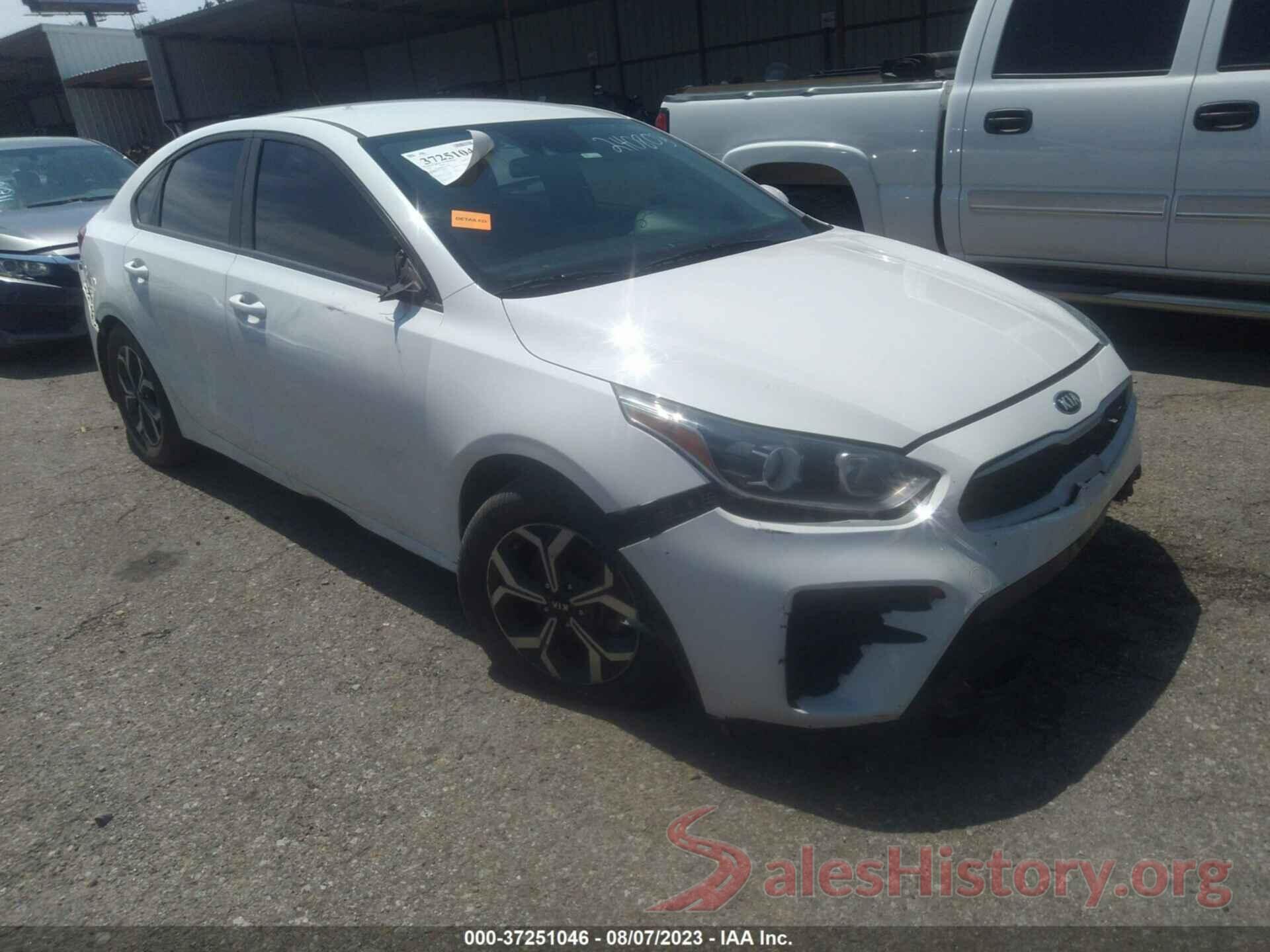 3KPF24AD7LE240803 2020 KIA FORTE