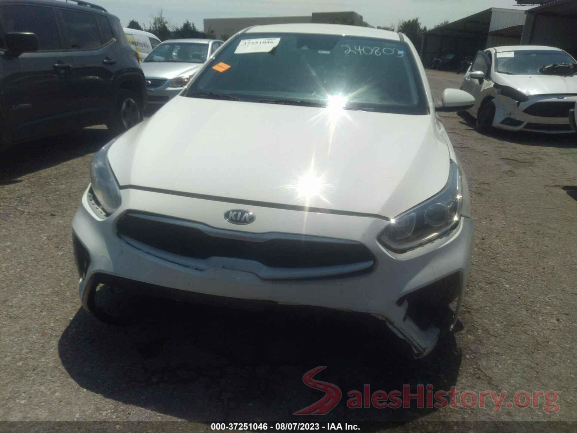 3KPF24AD7LE240803 2020 KIA FORTE