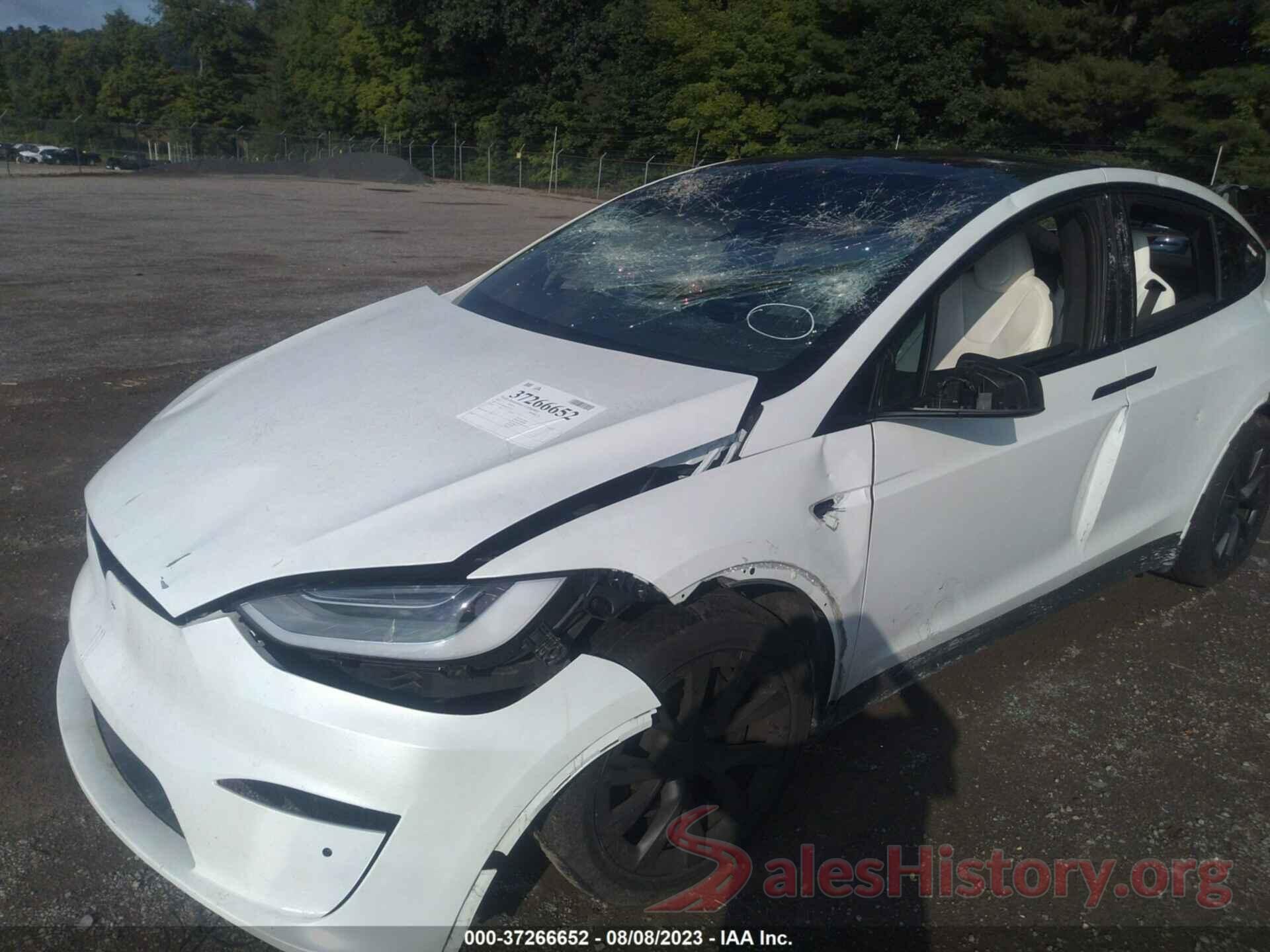 7SAXCBE6XNF332151 2022 TESLA MODEL X