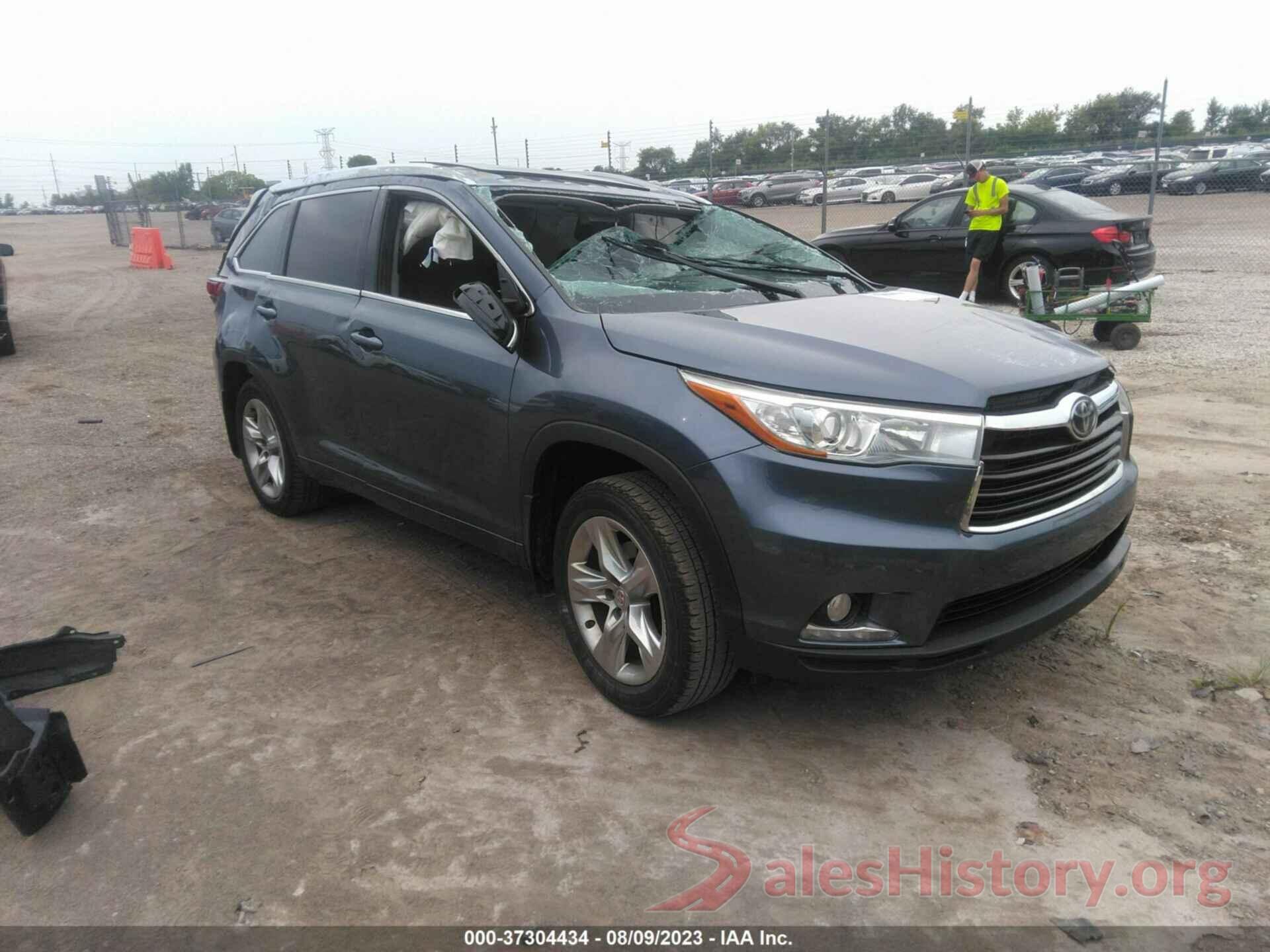 5TDDKRFH8FS150134 2015 TOYOTA HIGHLANDER