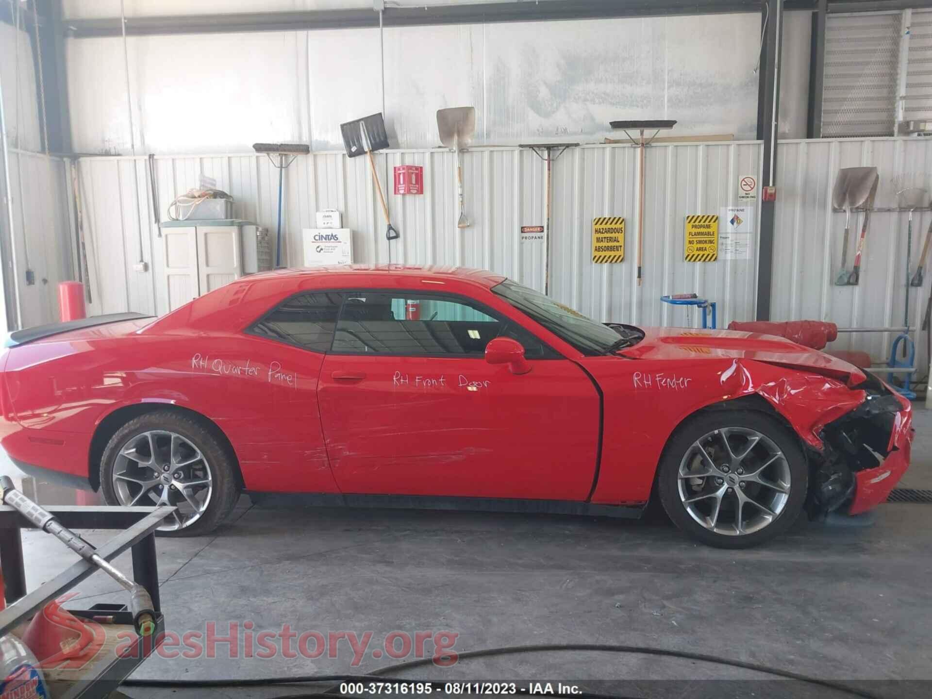2023 DODGE CHALLENGER VIN 2C3CDZJGXPH526261, auction photo 14