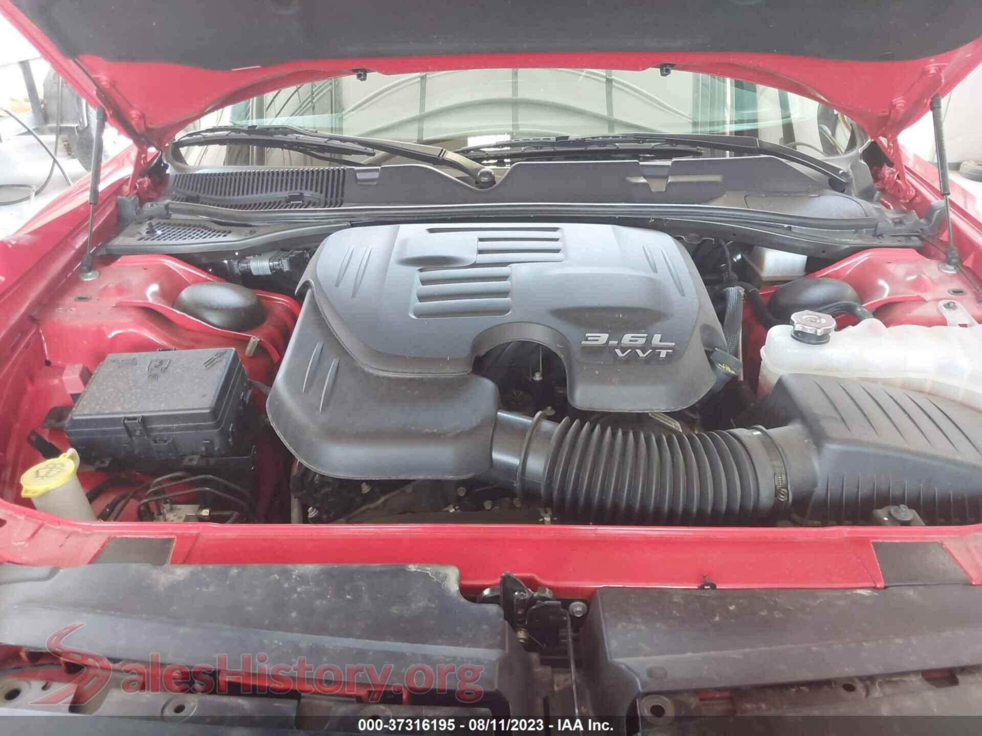 2023 DODGE CHALLENGER VIN 2C3CDZJGXPH526261, interior dashboard