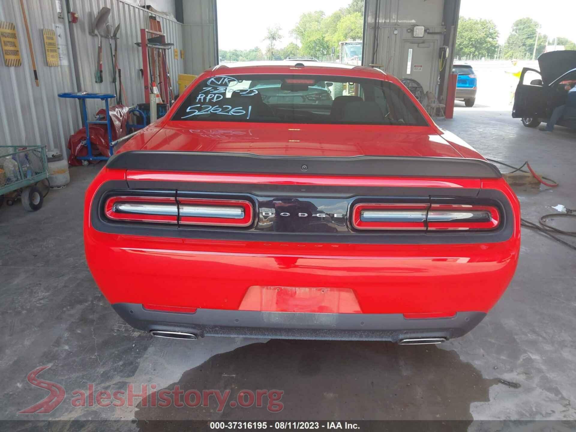 2023 DODGE CHALLENGER VIN 2C3CDZJGXPH526261, auction photo 17