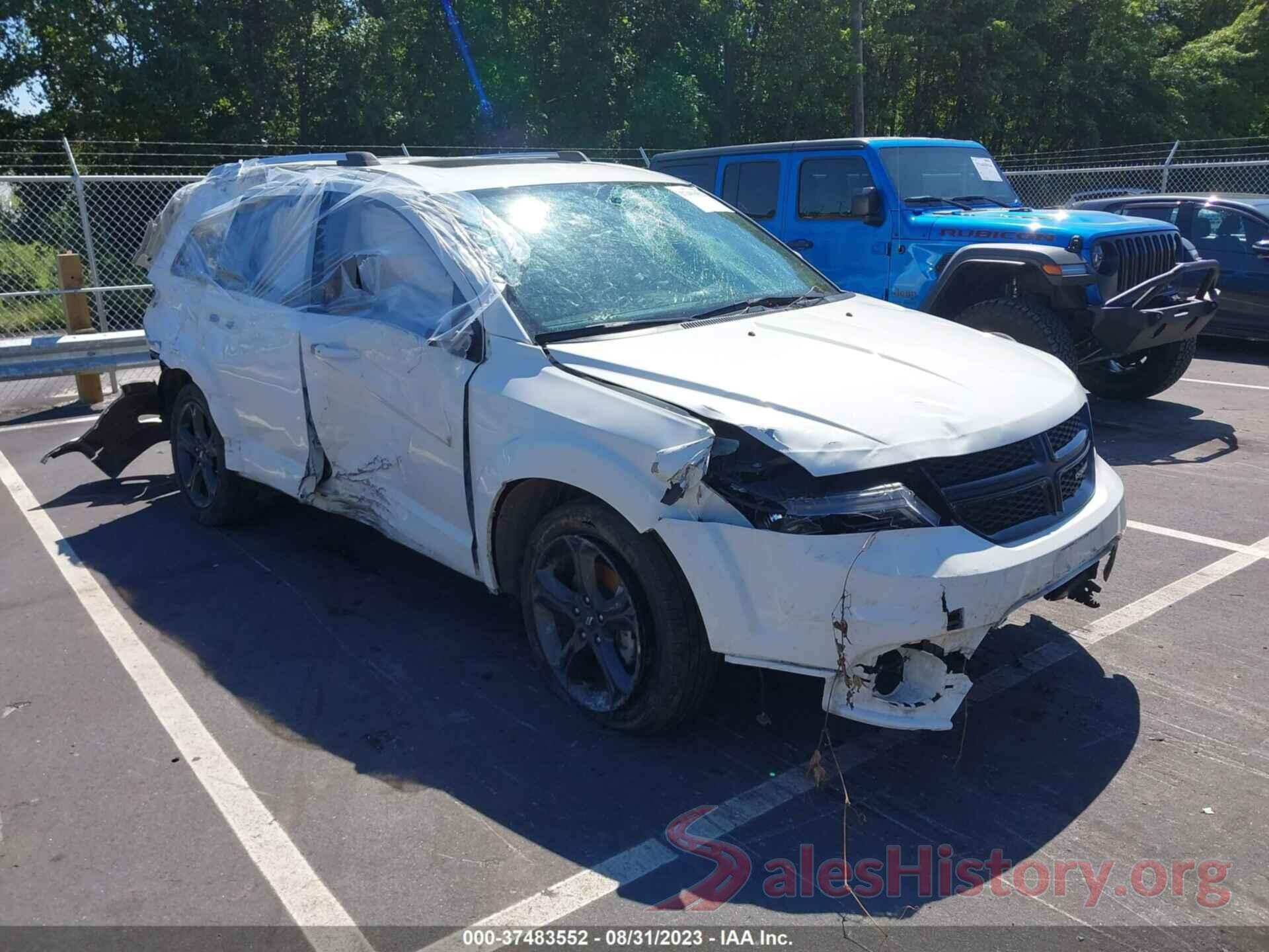 3C4PDCGB2LT206553 2020 DODGE JOURNEY