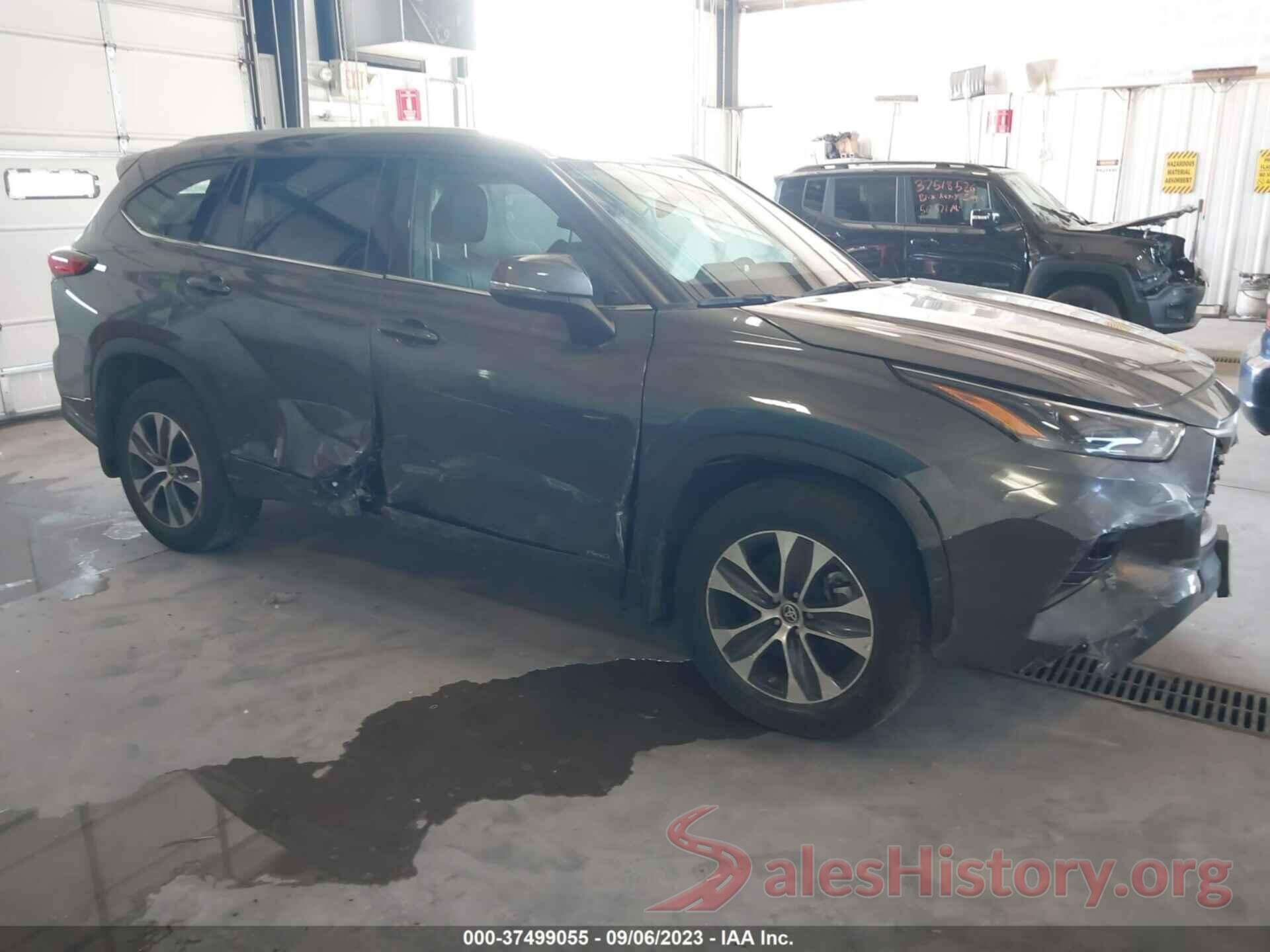 5TDGBRCHXNS541513 2022 TOYOTA HIGHLANDER