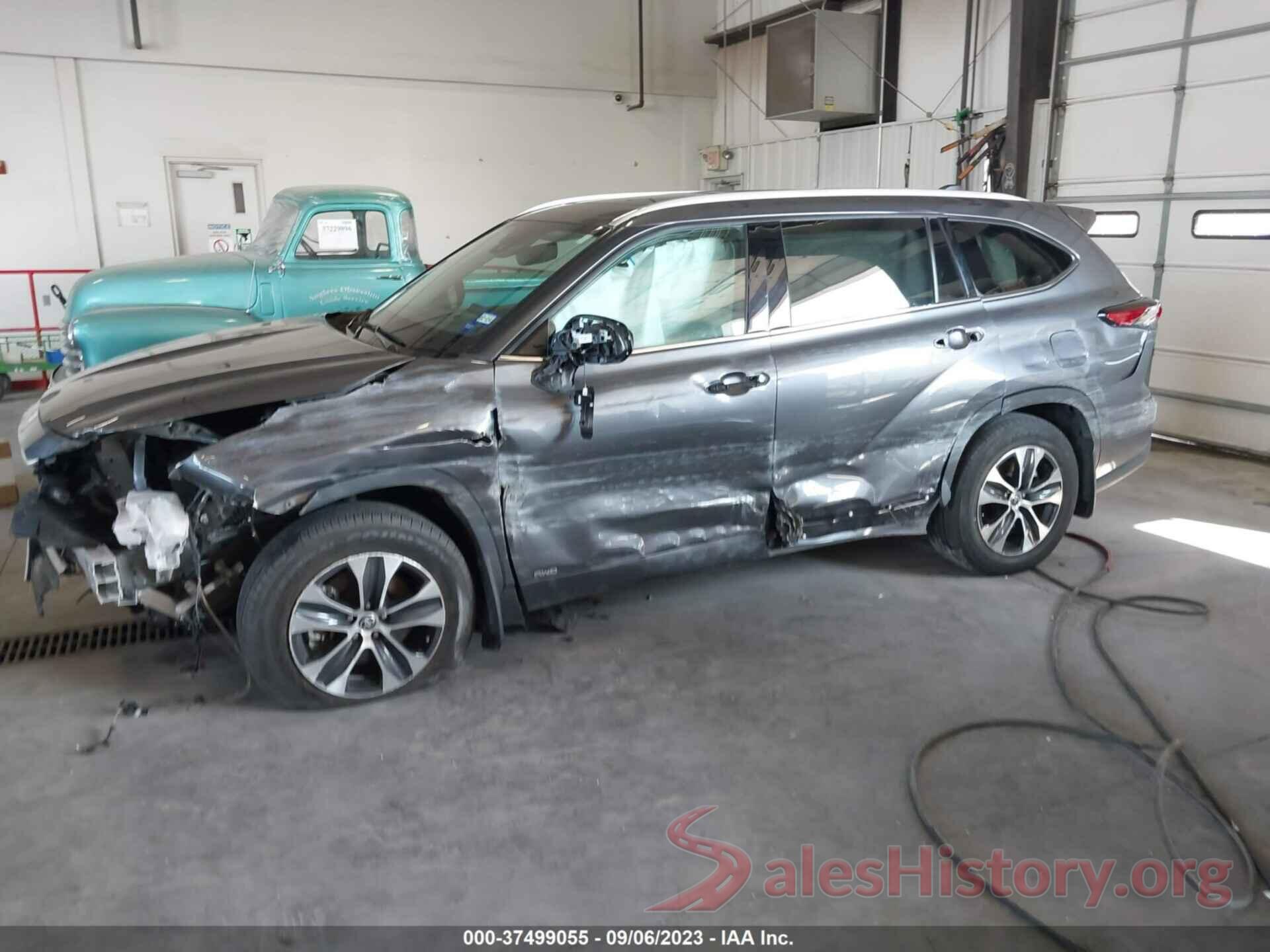 5TDGBRCHXNS541513 2022 TOYOTA HIGHLANDER