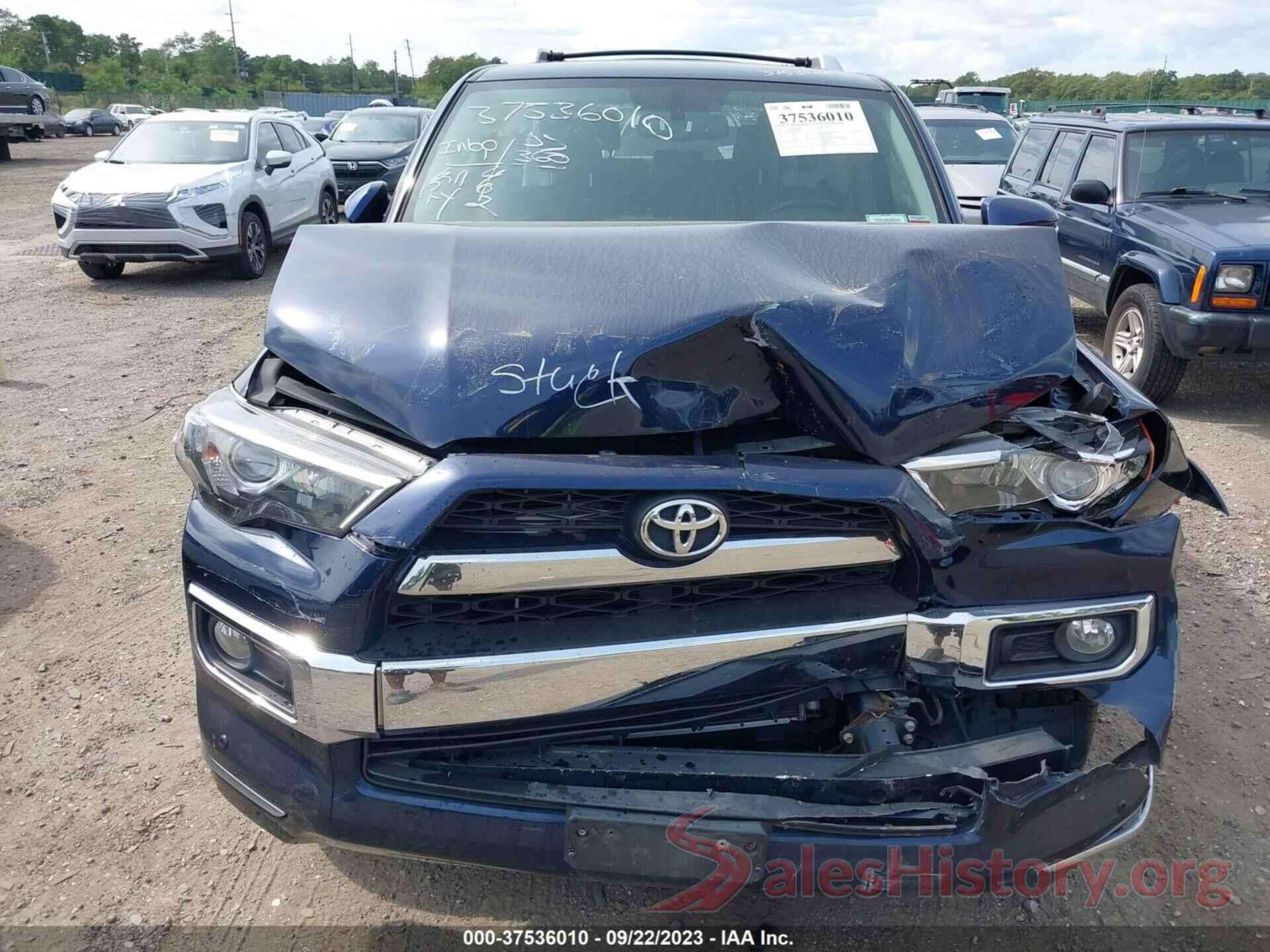 JTEBU5JR8G5386635 2016 TOYOTA 4RUNNER