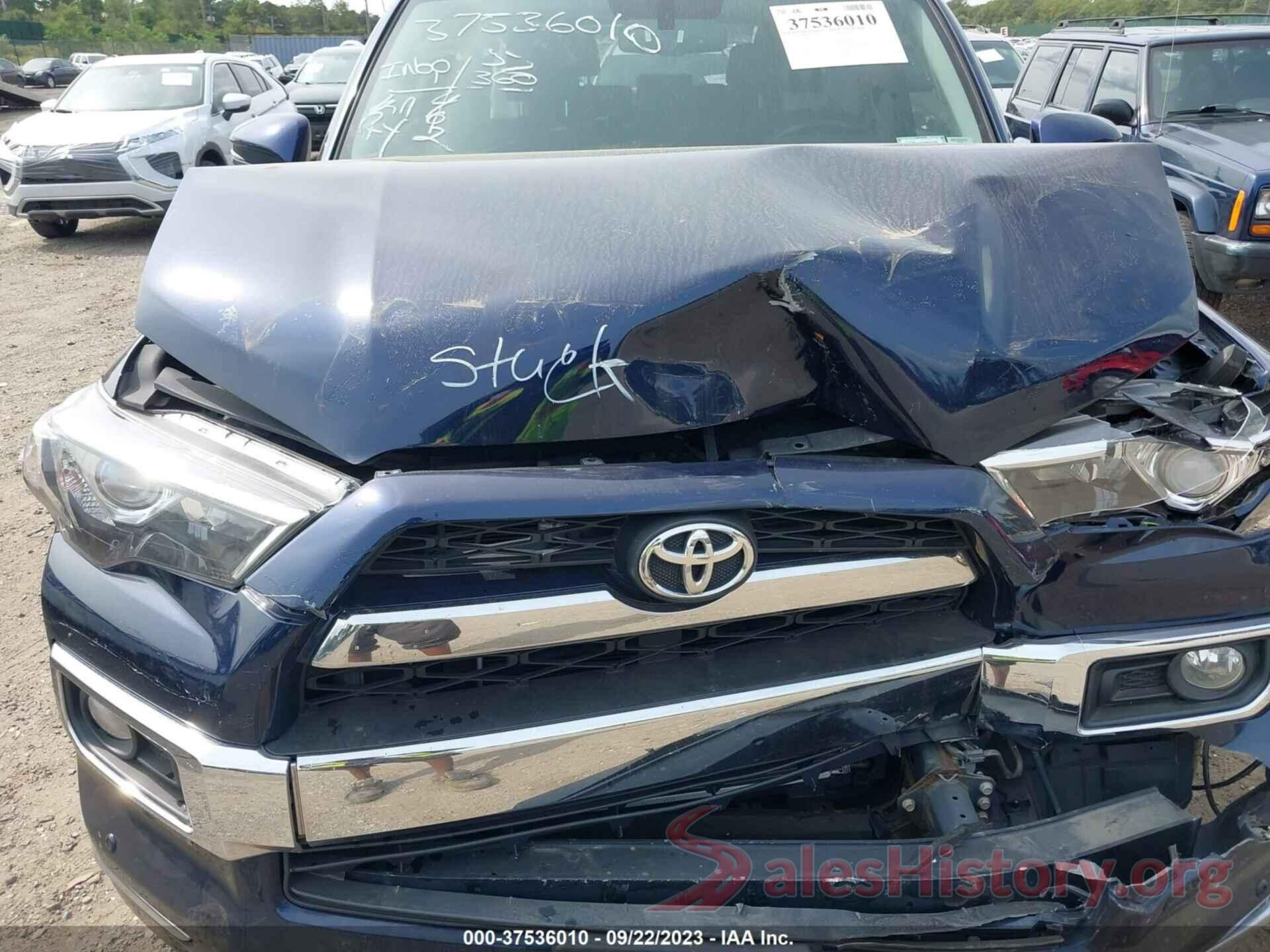 JTEBU5JR8G5386635 2016 TOYOTA 4RUNNER