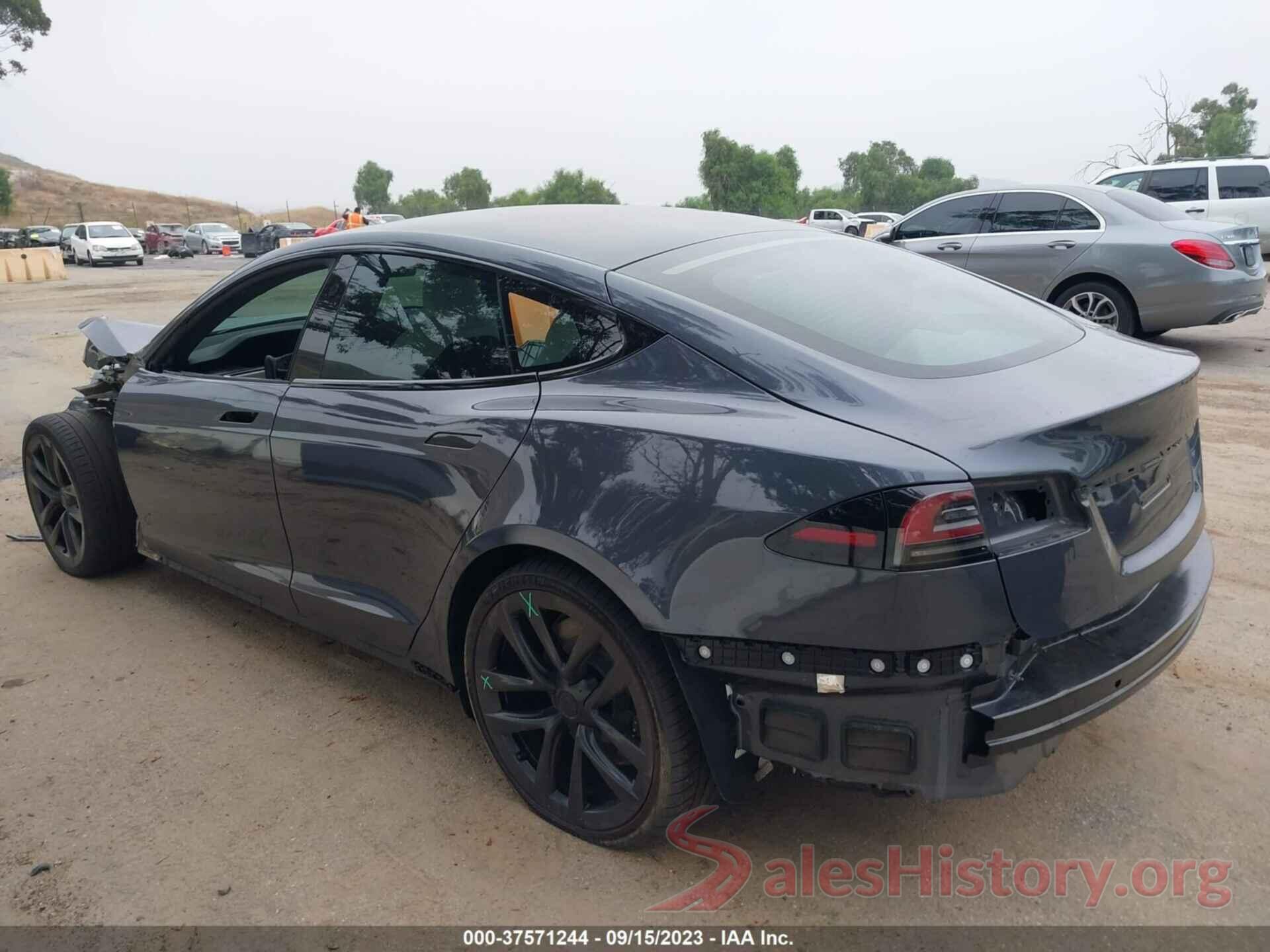 5YJSA1E65NF482806 2022 TESLA MODEL S