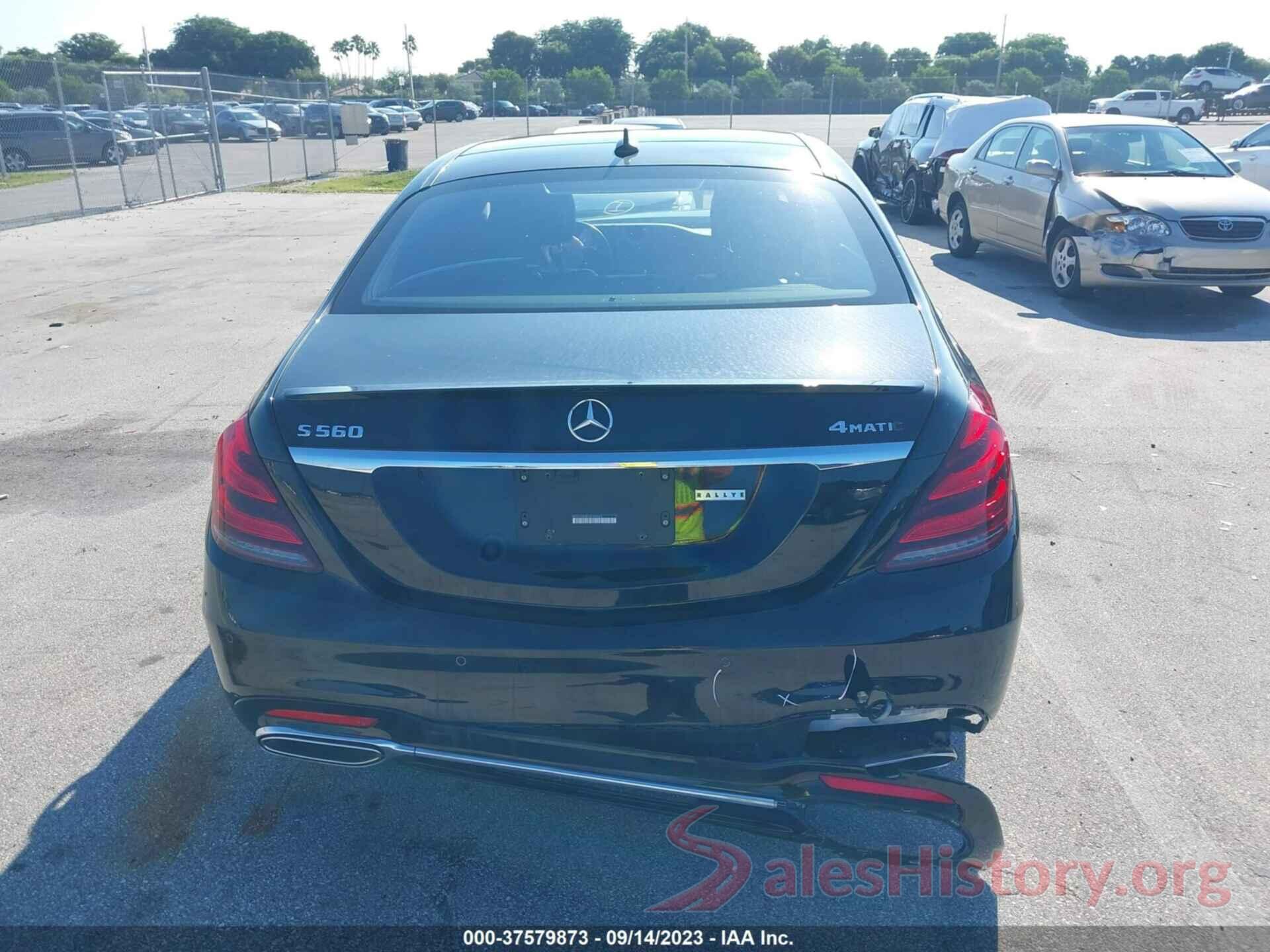 WDDUG8GB2JA395545 2018 MERCEDES-BENZ S