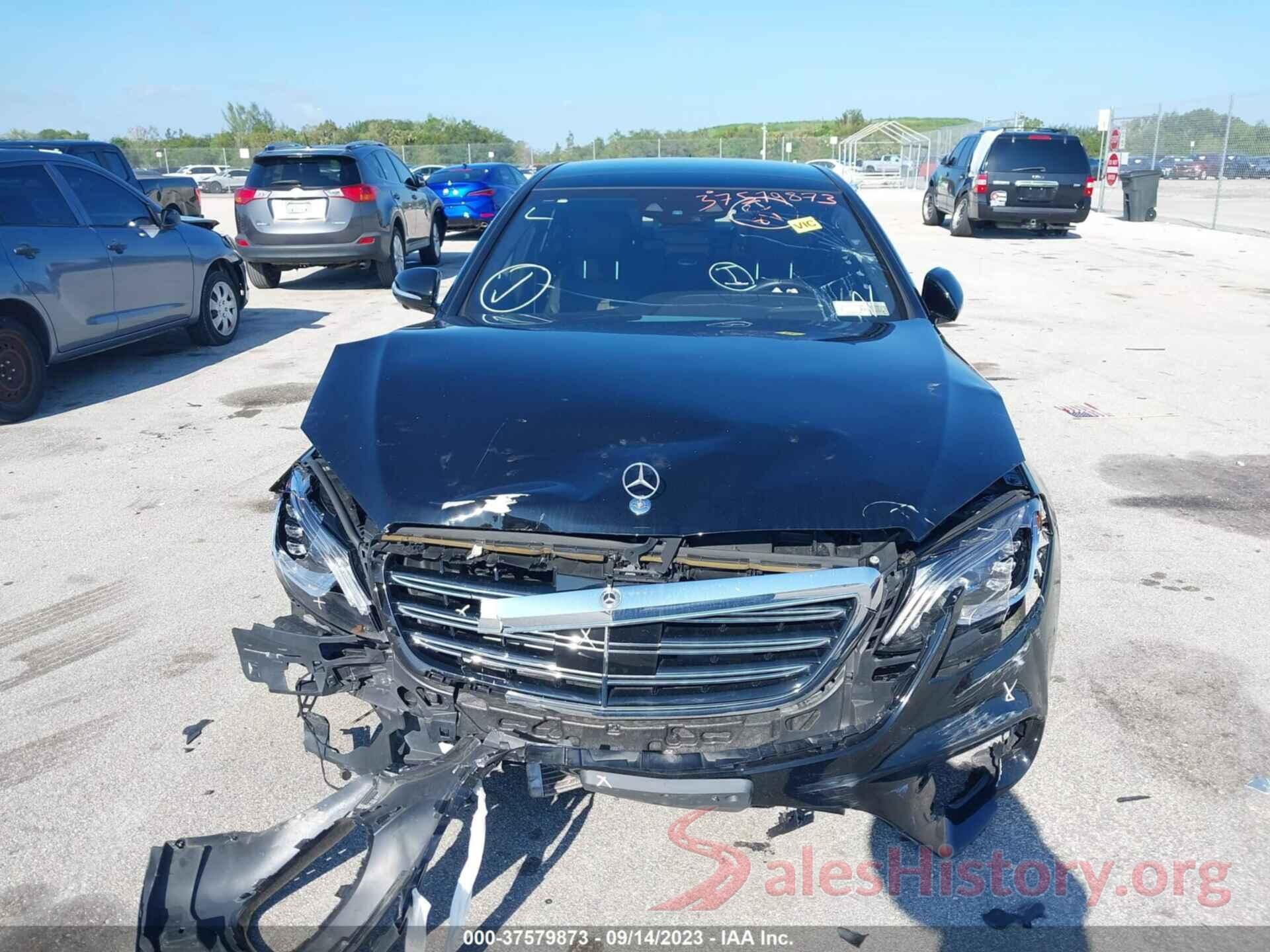 WDDUG8GB2JA395545 2018 MERCEDES-BENZ S