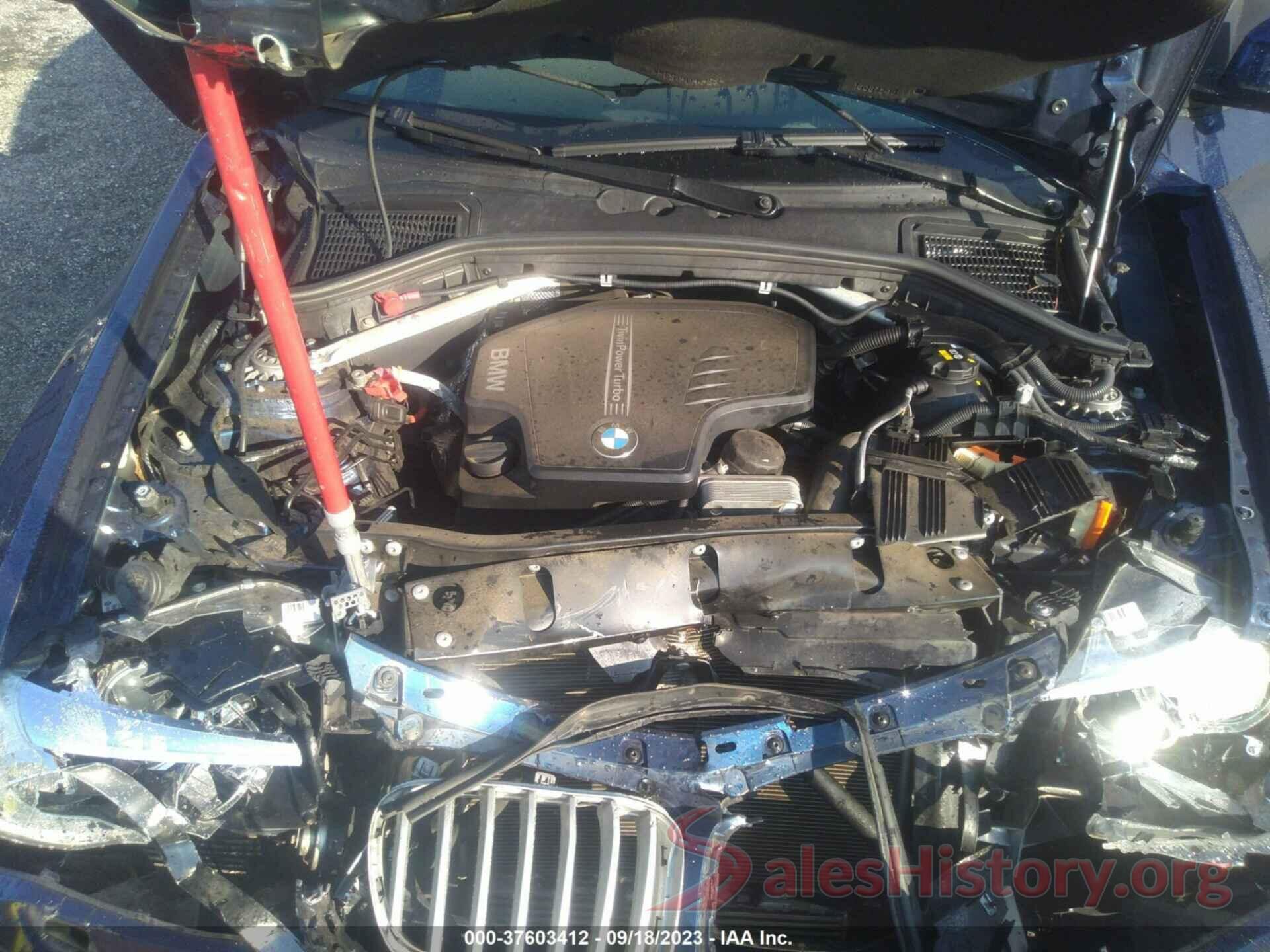 5UXWX9C55H0T13864 2017 BMW X3