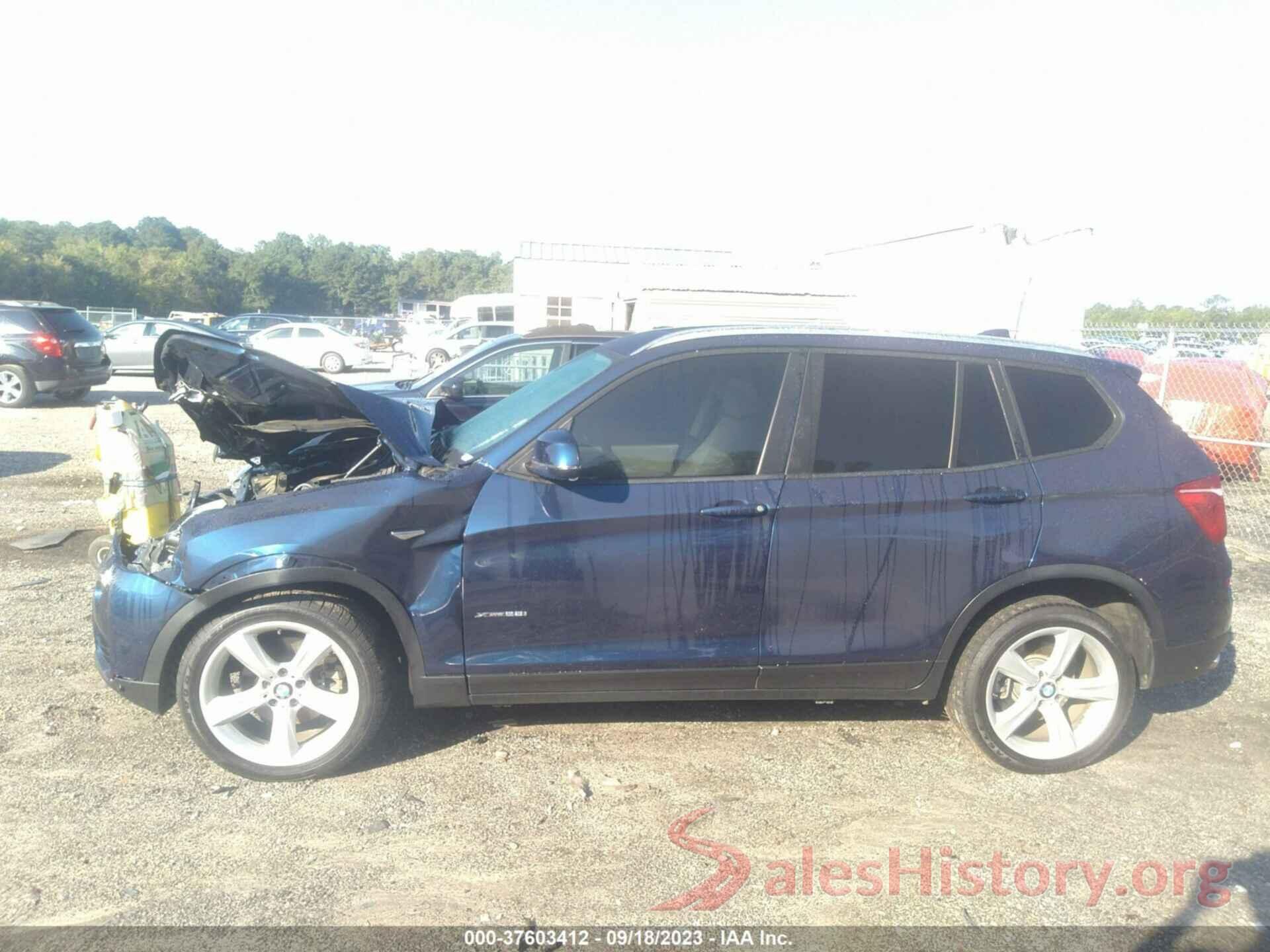 5UXWX9C55H0T13864 2017 BMW X3