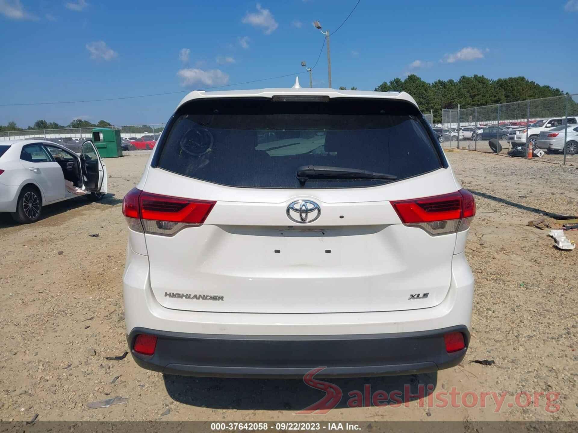 5TDKZRFH1JS536390 2018 TOYOTA HIGHLANDER