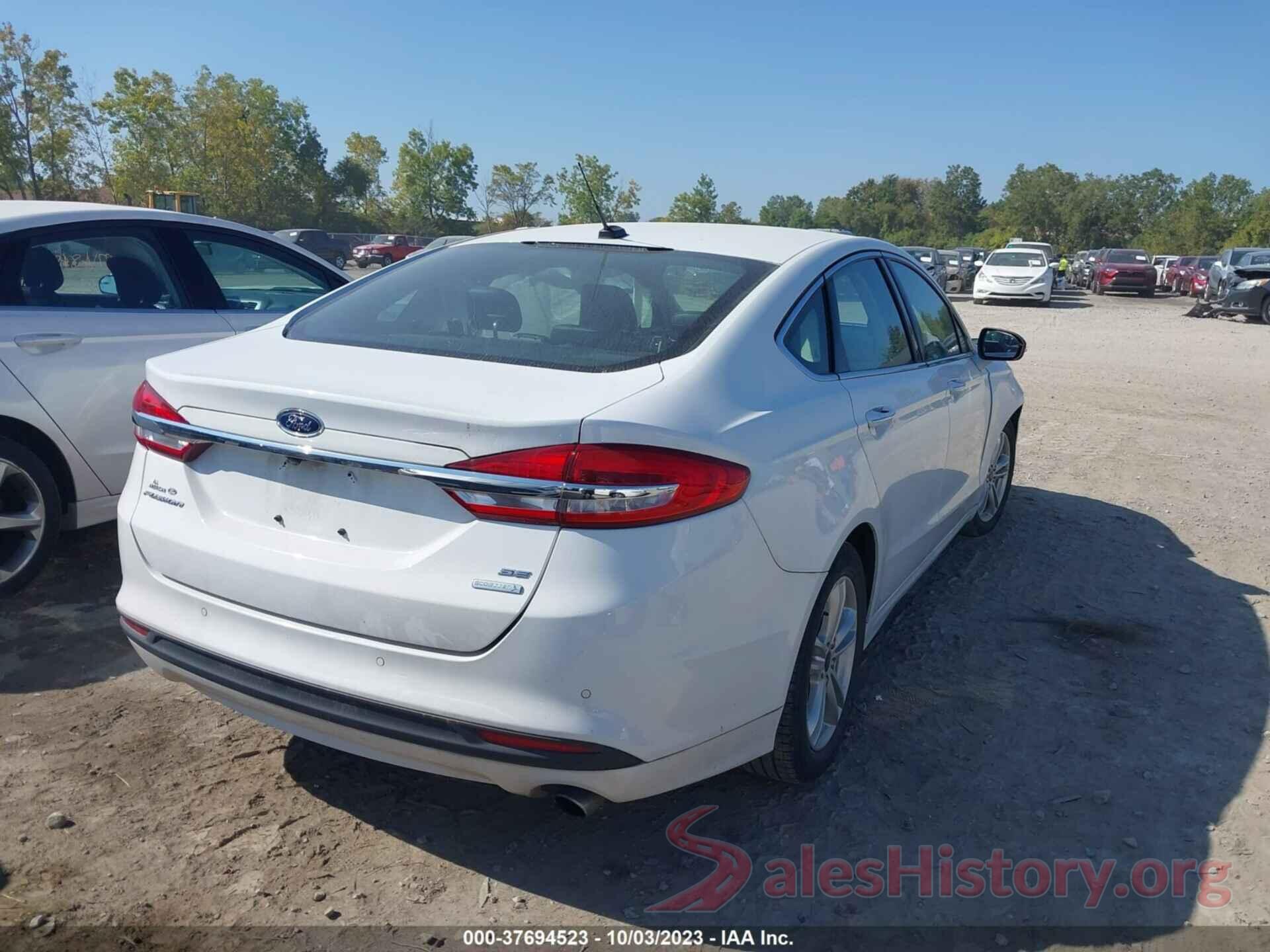 3FA6P0HD8JR255001 2018 FORD FUSION