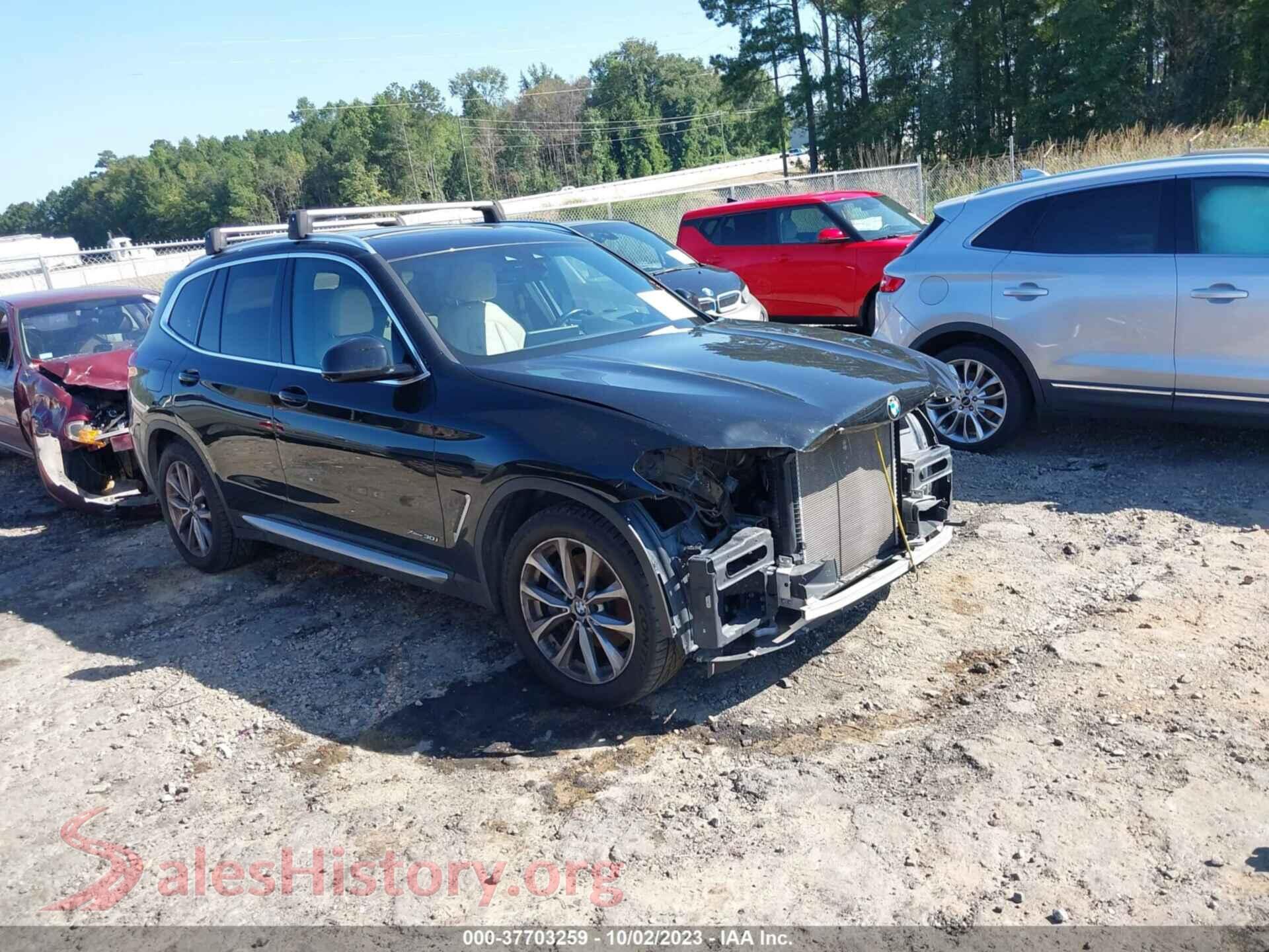 5UXTR9C5XJLA44670 2018 BMW X3