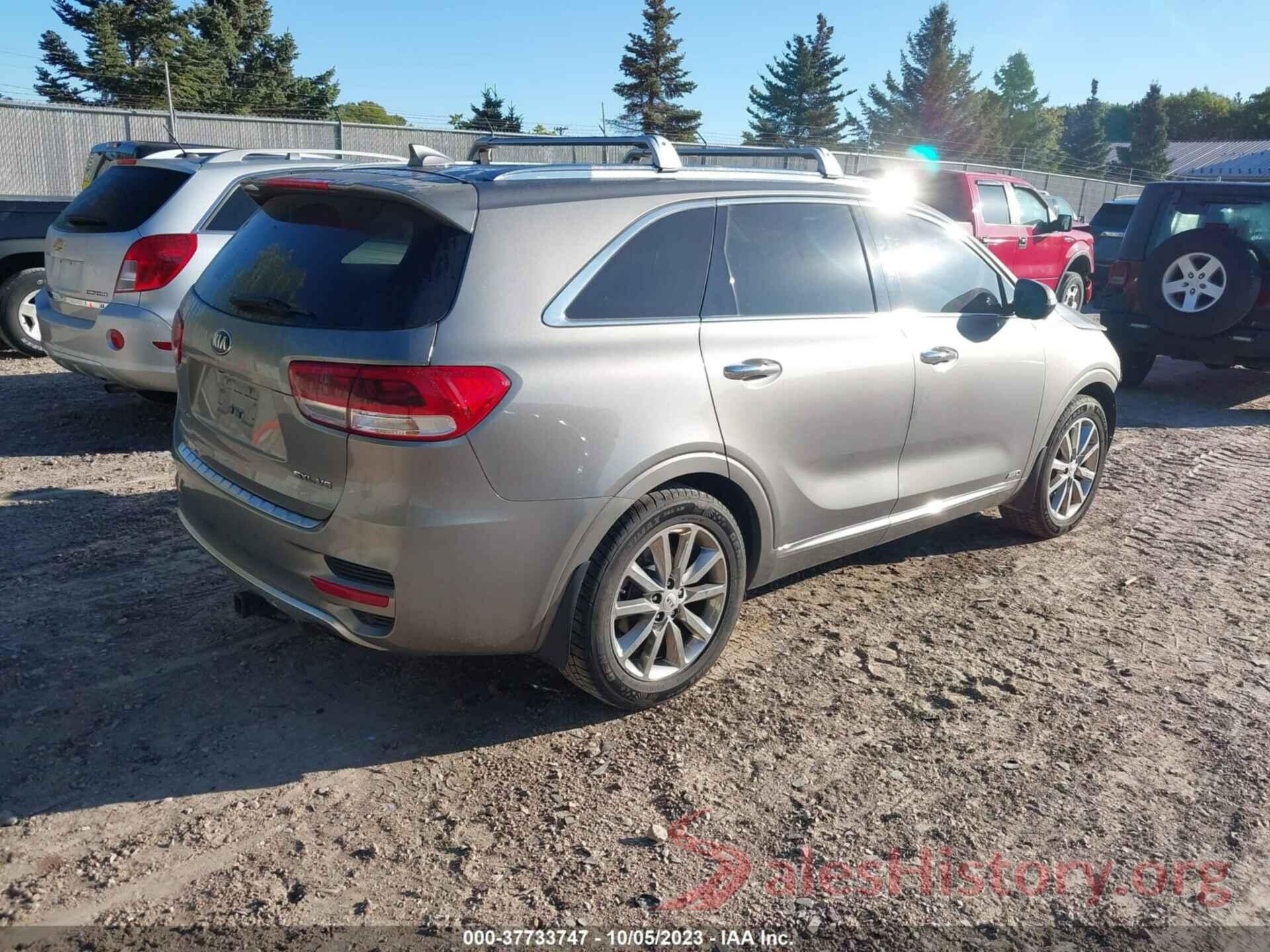 5XYPKDA56GG013107 2016 KIA SORENTO