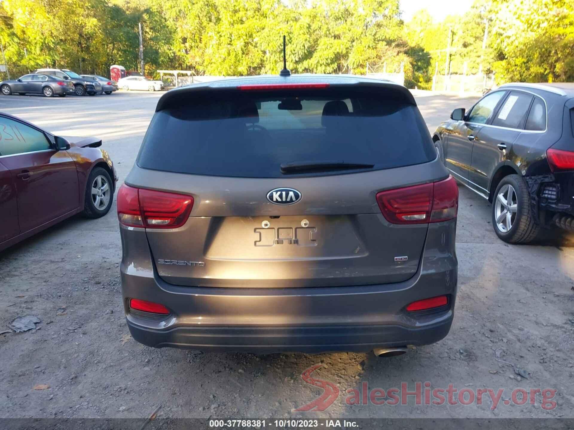 5XYPGDA39KG525615 2019 KIA SORENTO