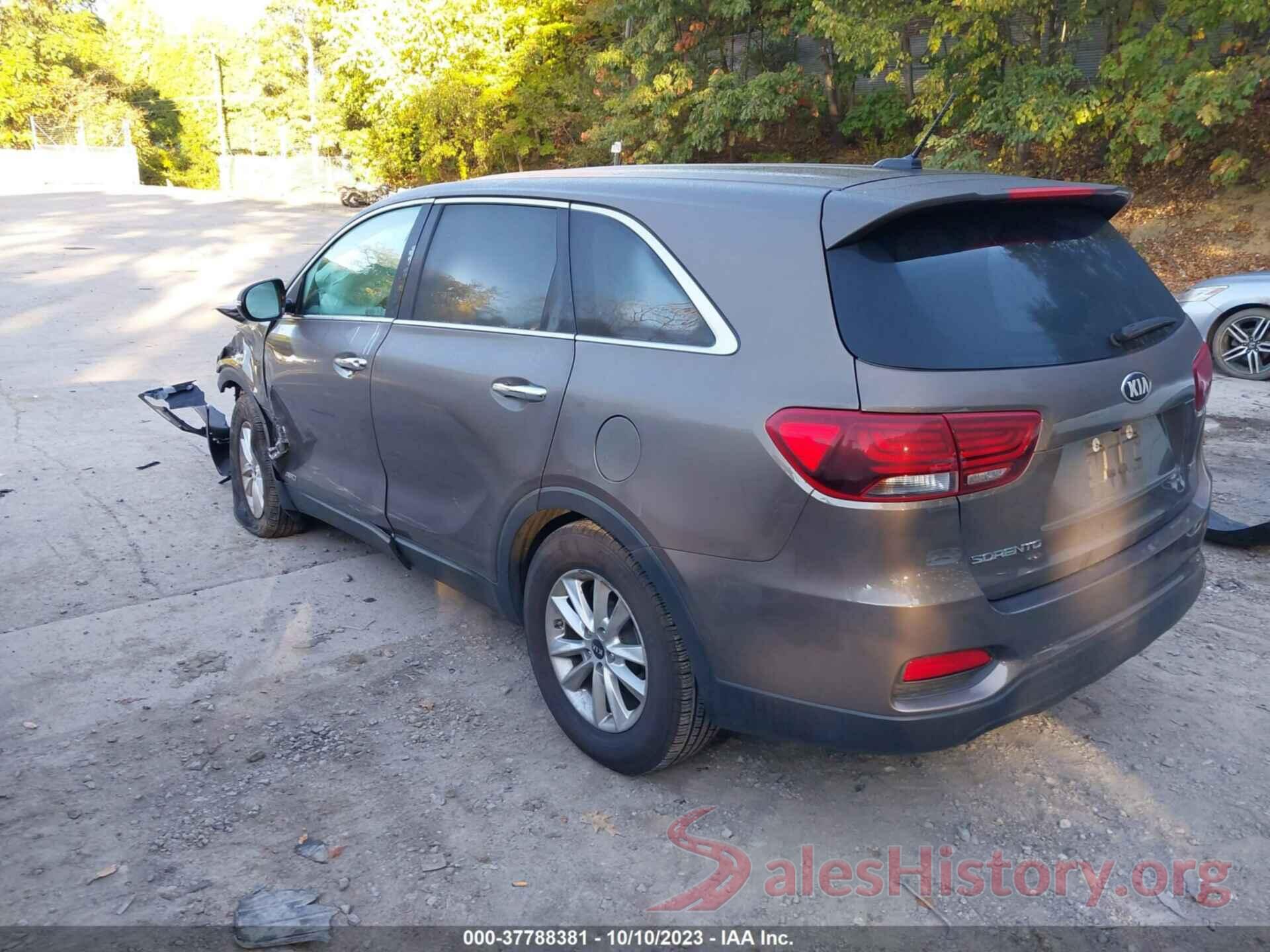 5XYPGDA39KG525615 2019 KIA SORENTO