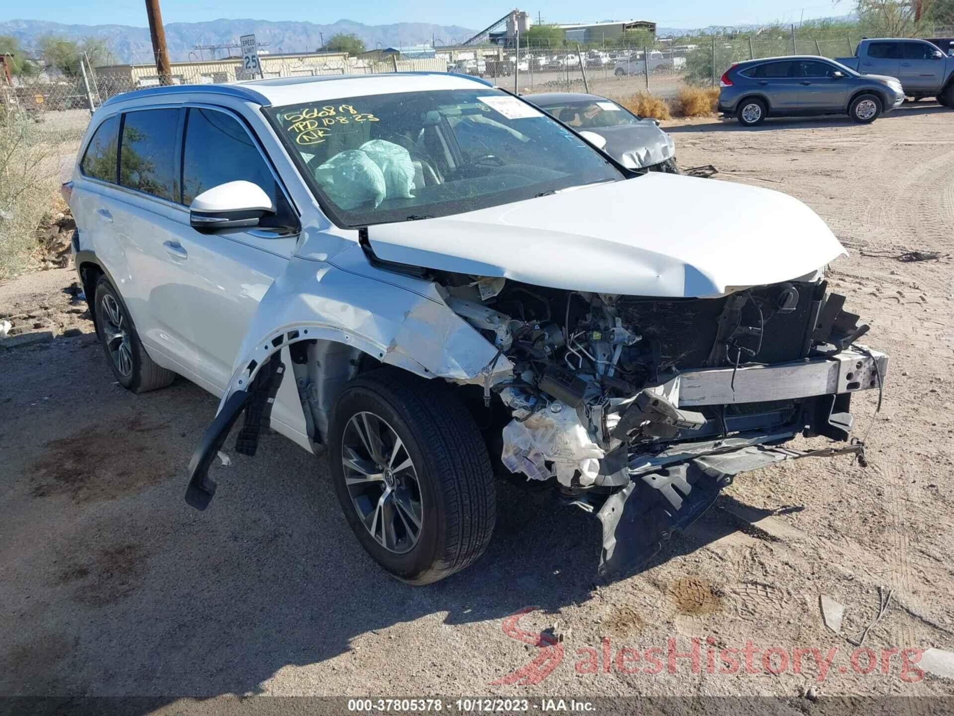 5TDKKRFH4GS176237 2016 TOYOTA HIGHLANDER