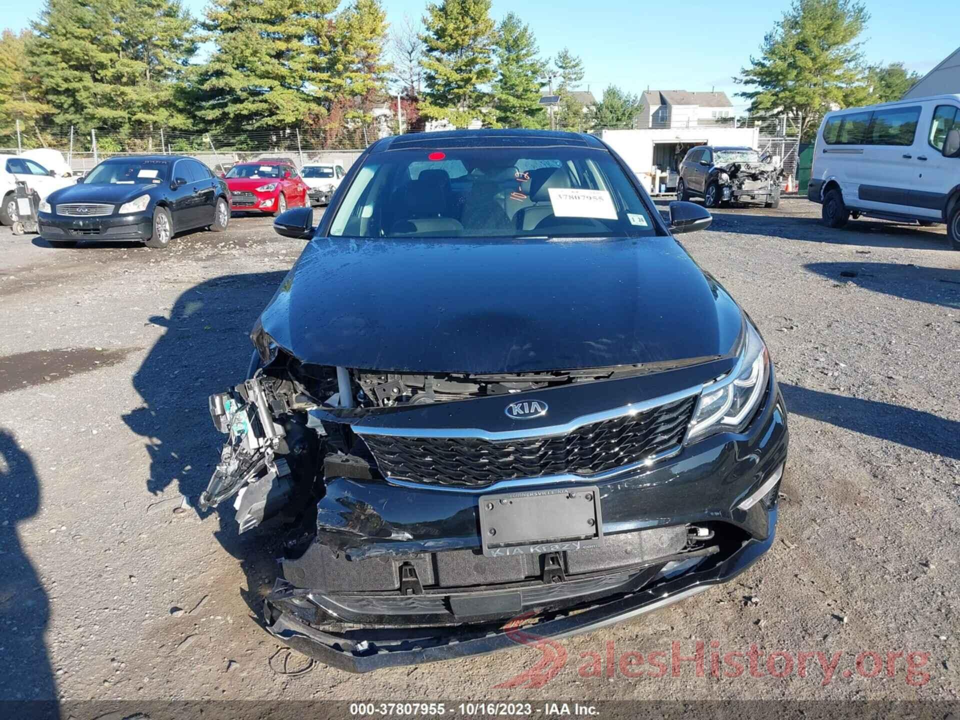 5XXGU4L17KG304507 2019 KIA OPTIMA