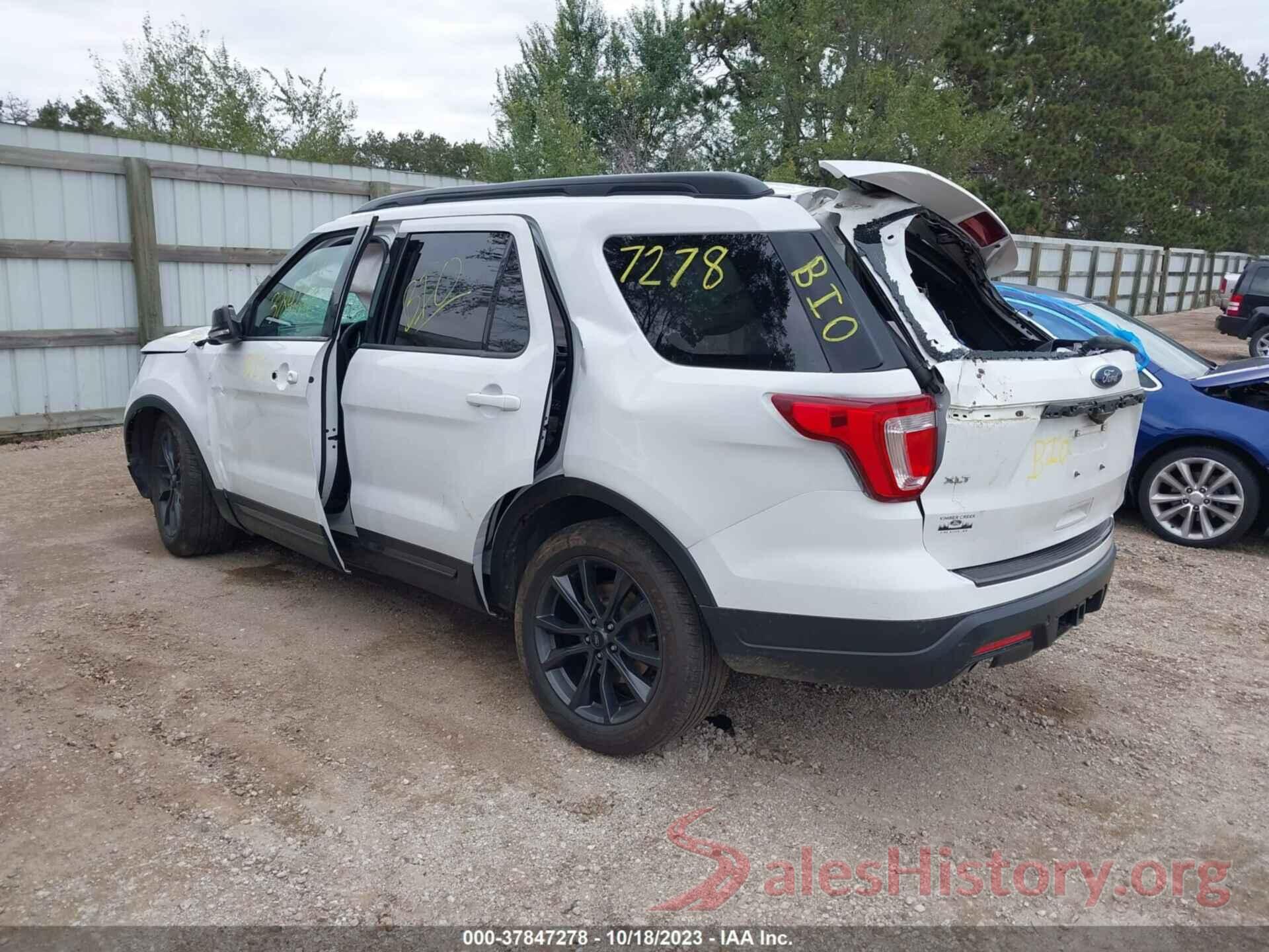 1FM5K8D85KGB39660 2019 FORD EXPLORER