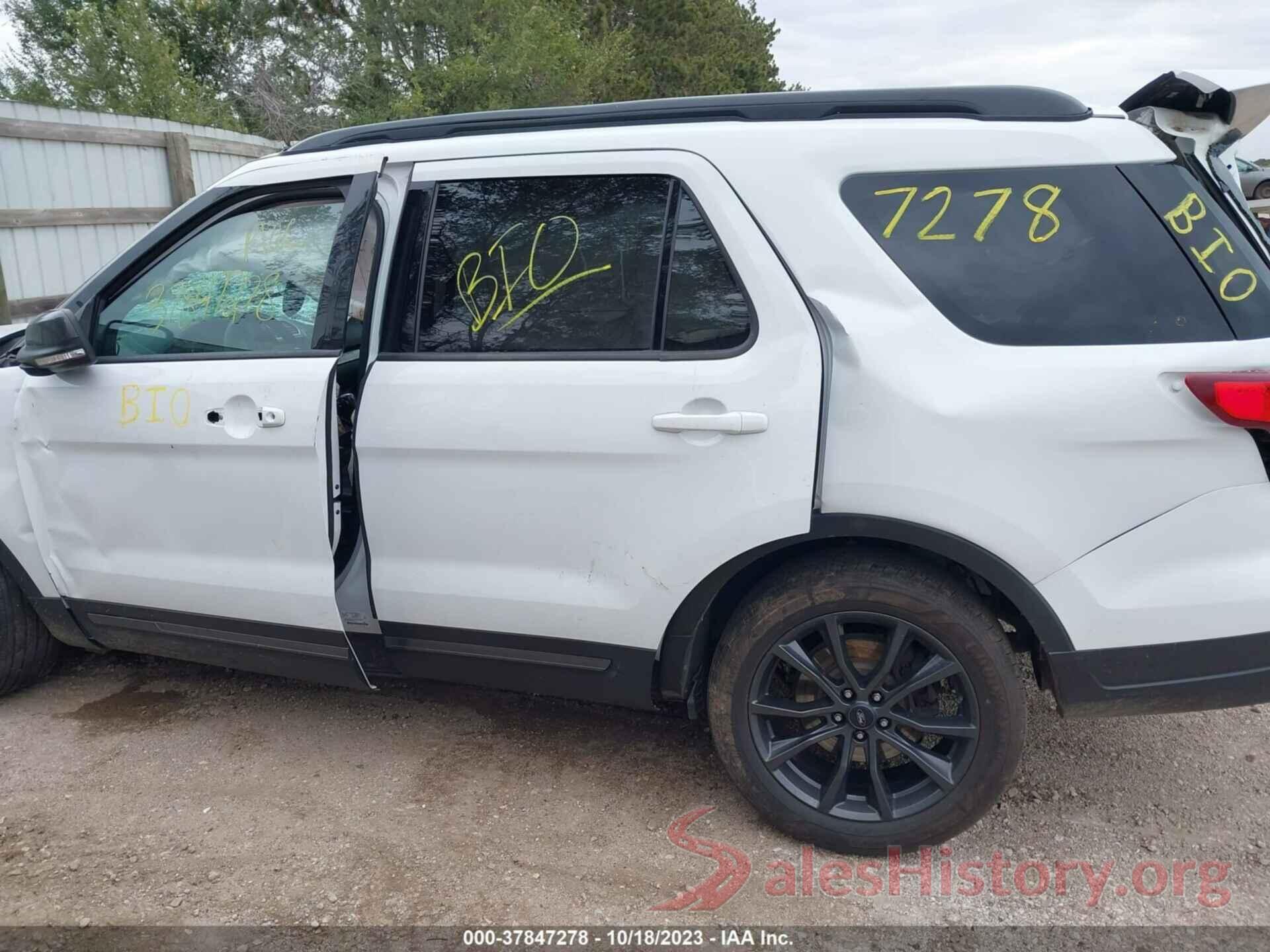 1FM5K8D85KGB39660 2019 FORD EXPLORER