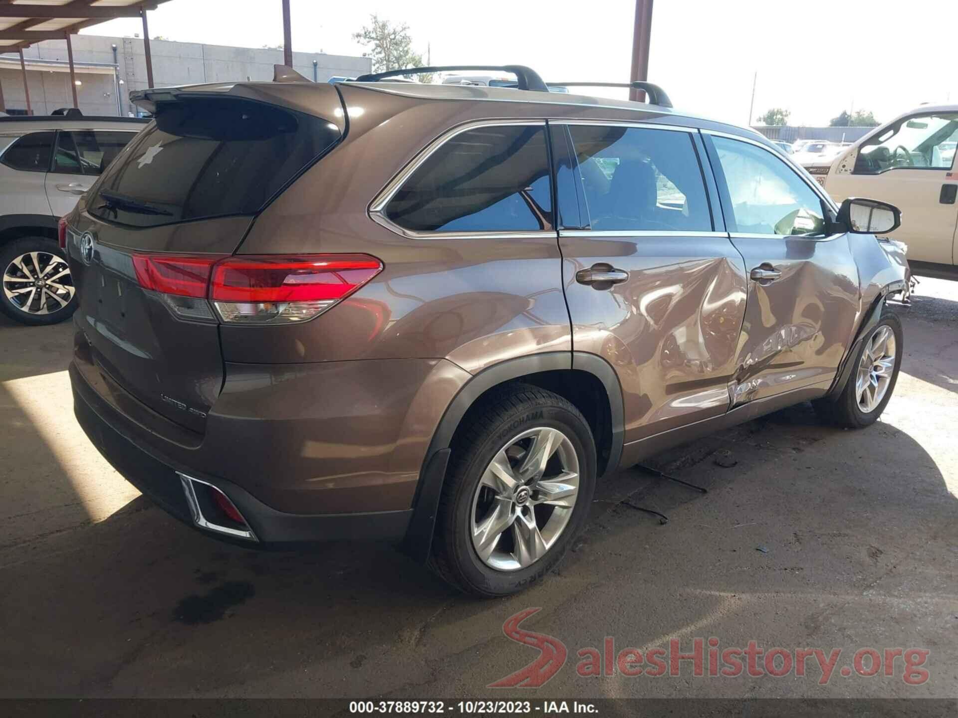 5TDDZRFH3JS806972 2018 TOYOTA HIGHLANDER