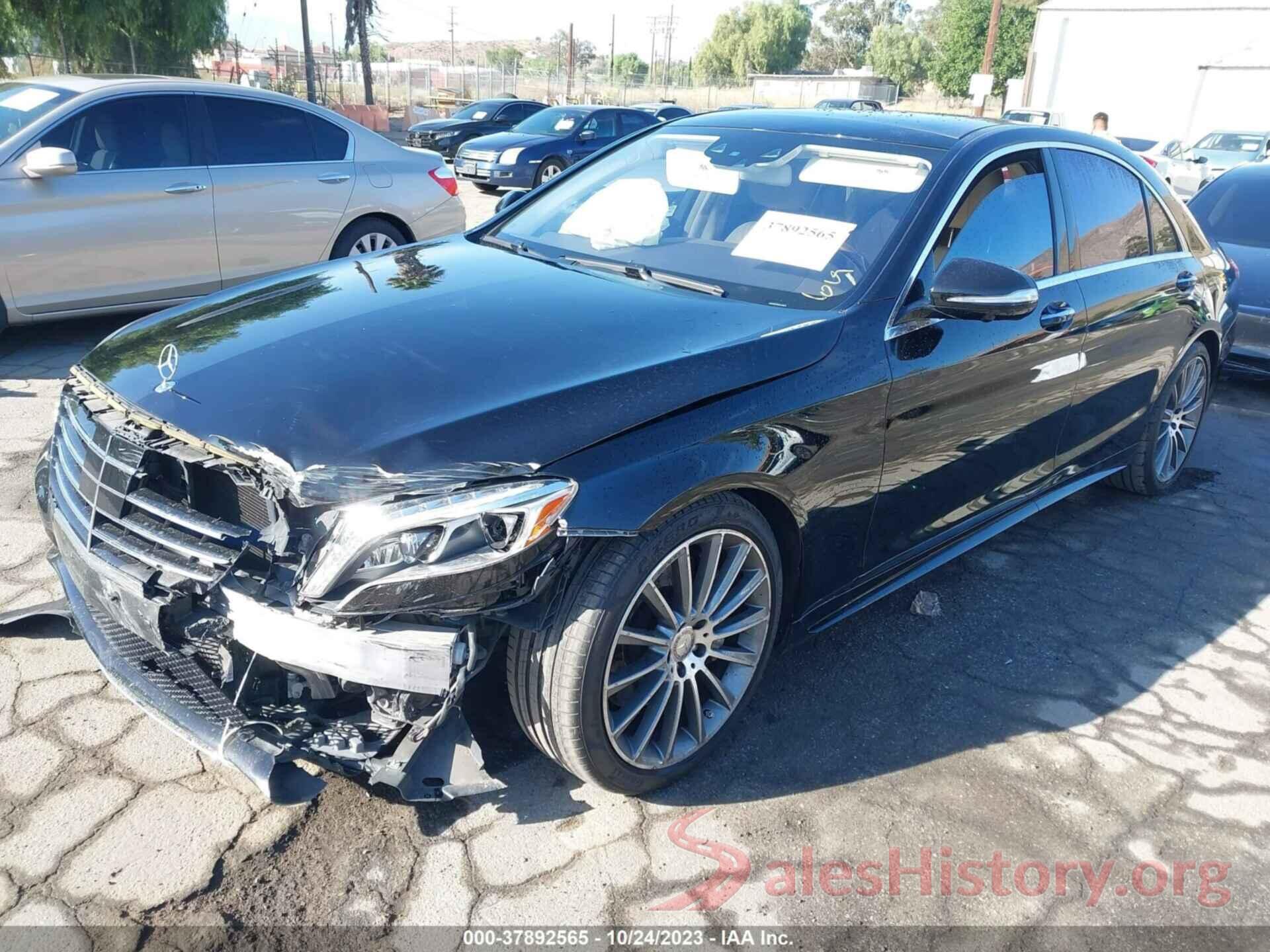 WDDUG8CB9FA139724 2015 MERCEDES-BENZ S-CLASS