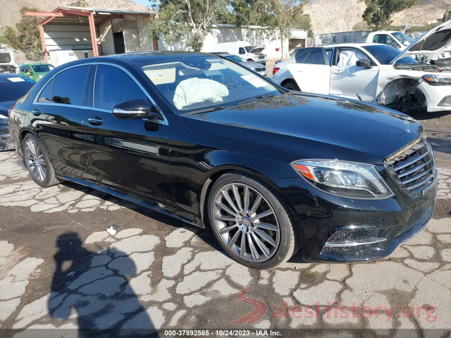 WDDUG8CB9FA139724 2015 MERCEDES-BENZ S-CLASS